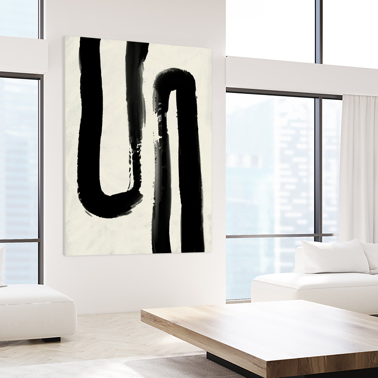 Monochrome Flow by Treechild on GIANT ART - abstract abstract wall art