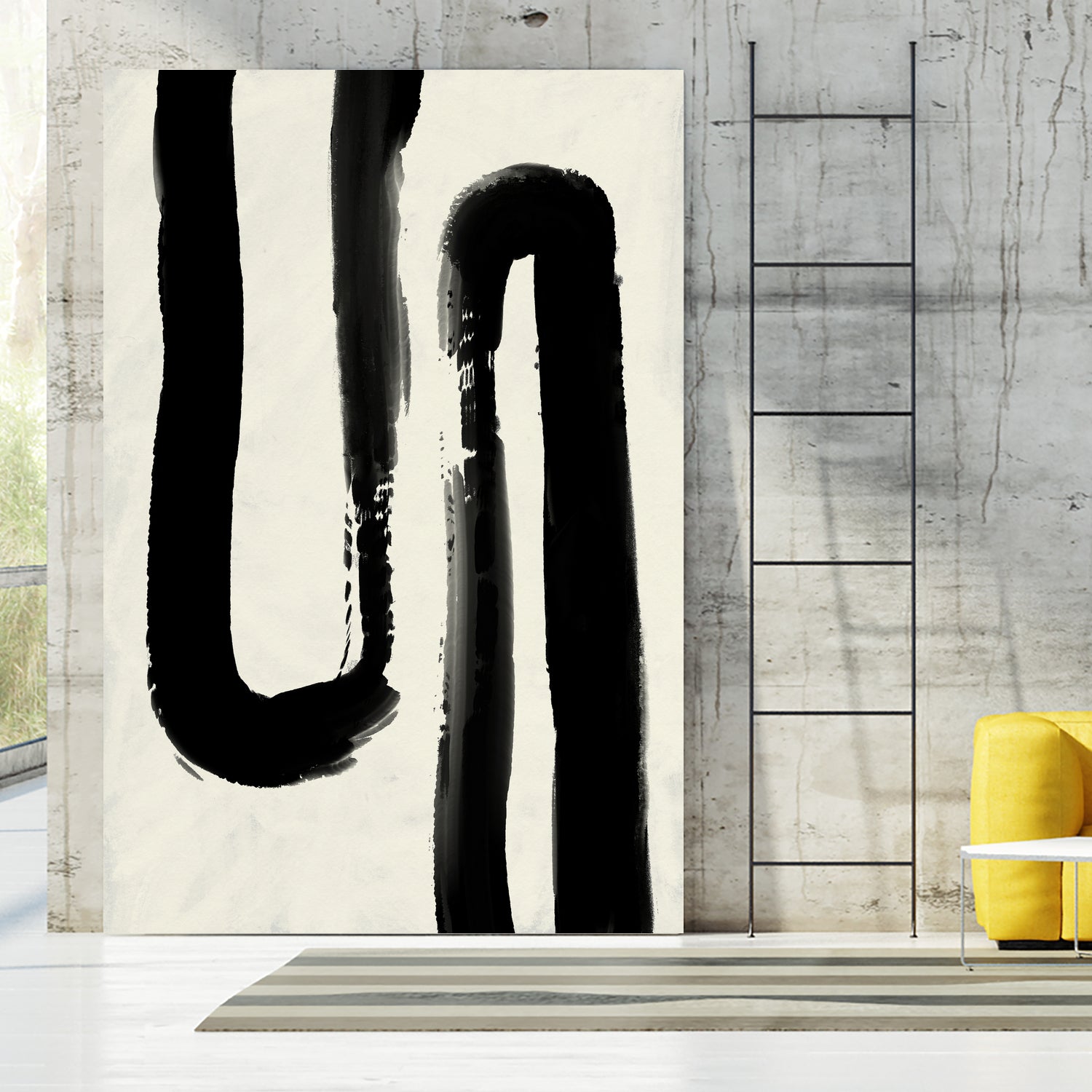 Monochrome Flow by Treechild on GIANT ART - abstract abstract wall art