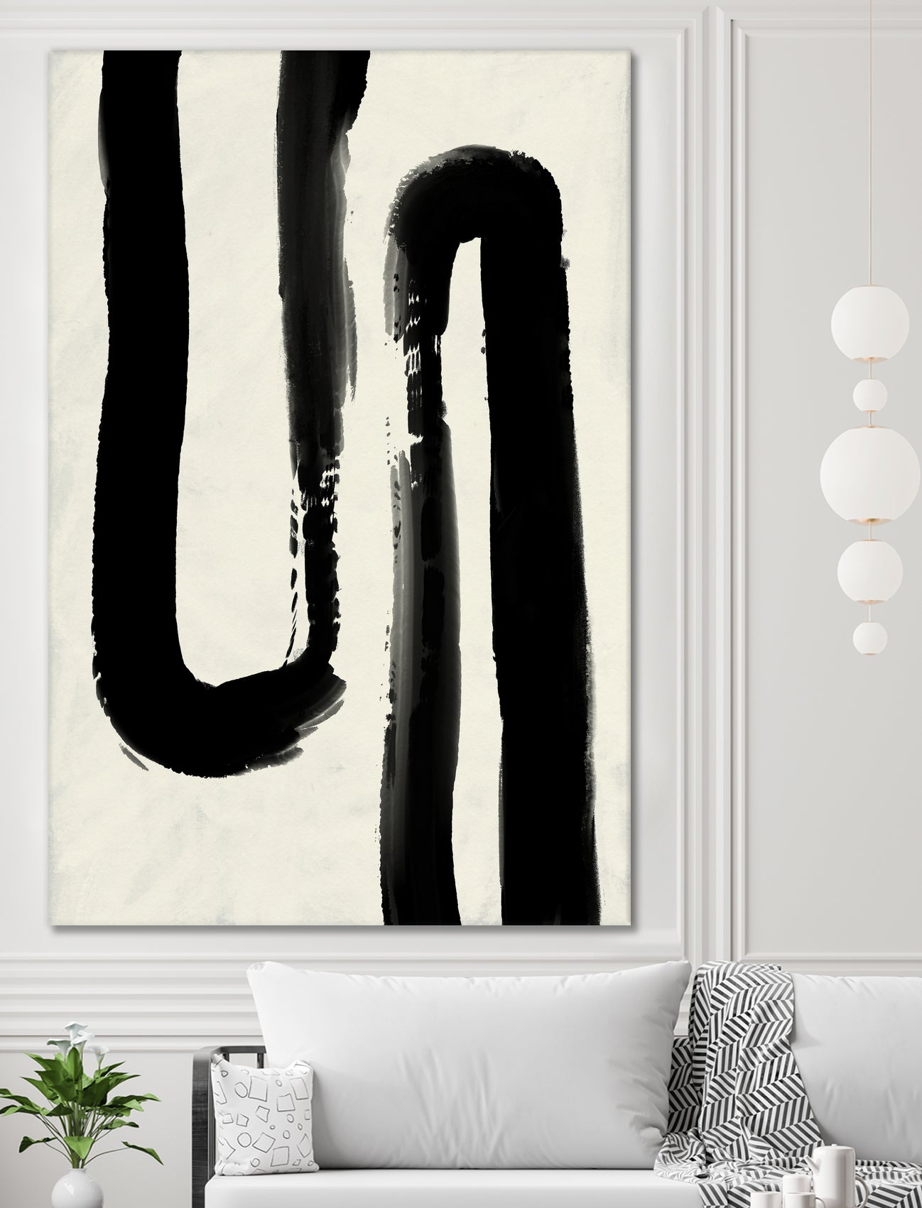 Monochrome Flow by Treechild on GIANT ART - abstract abstract wall art
