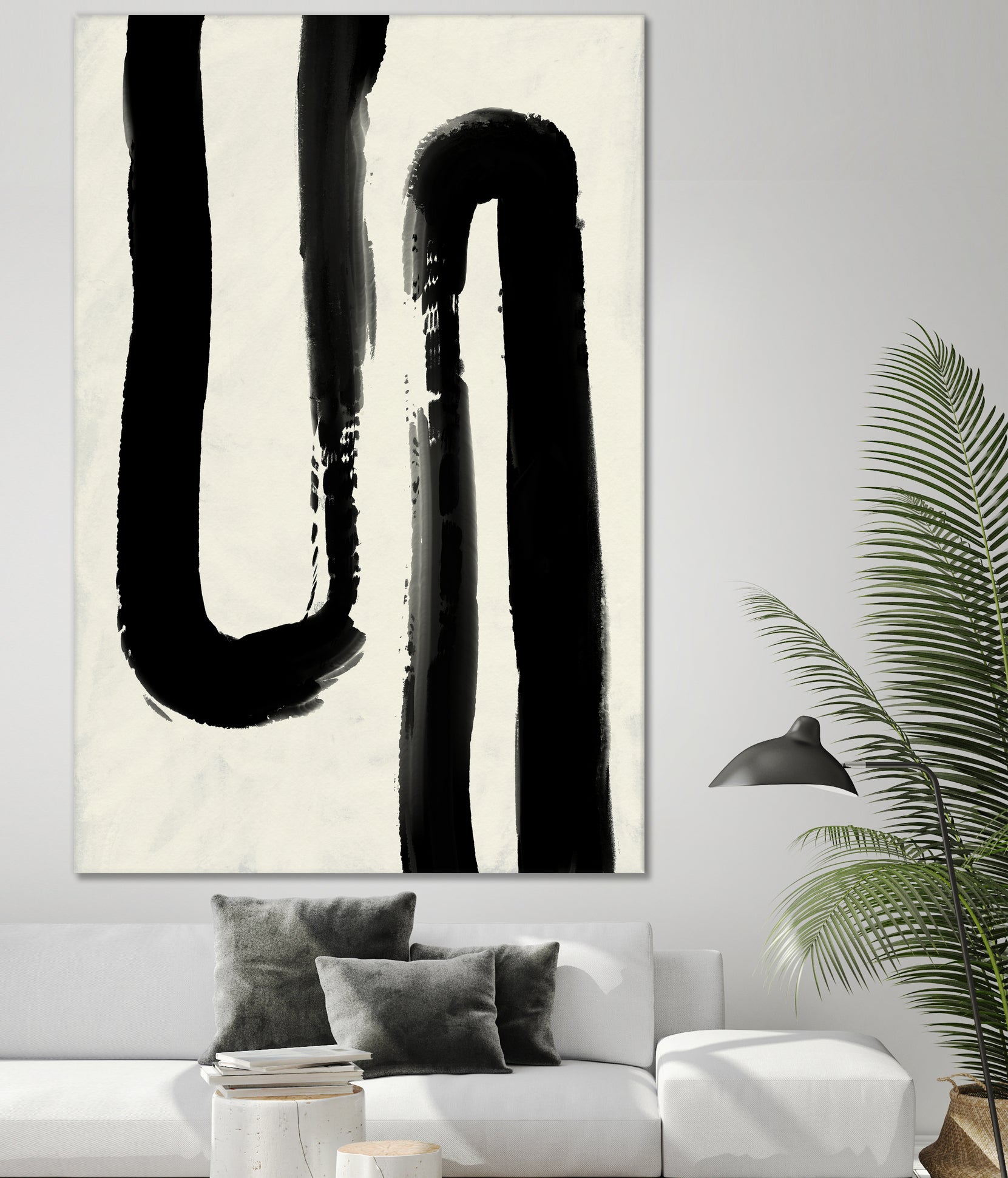 Monochrome Flow by Treechild on GIANT ART - abstract abstract wall art