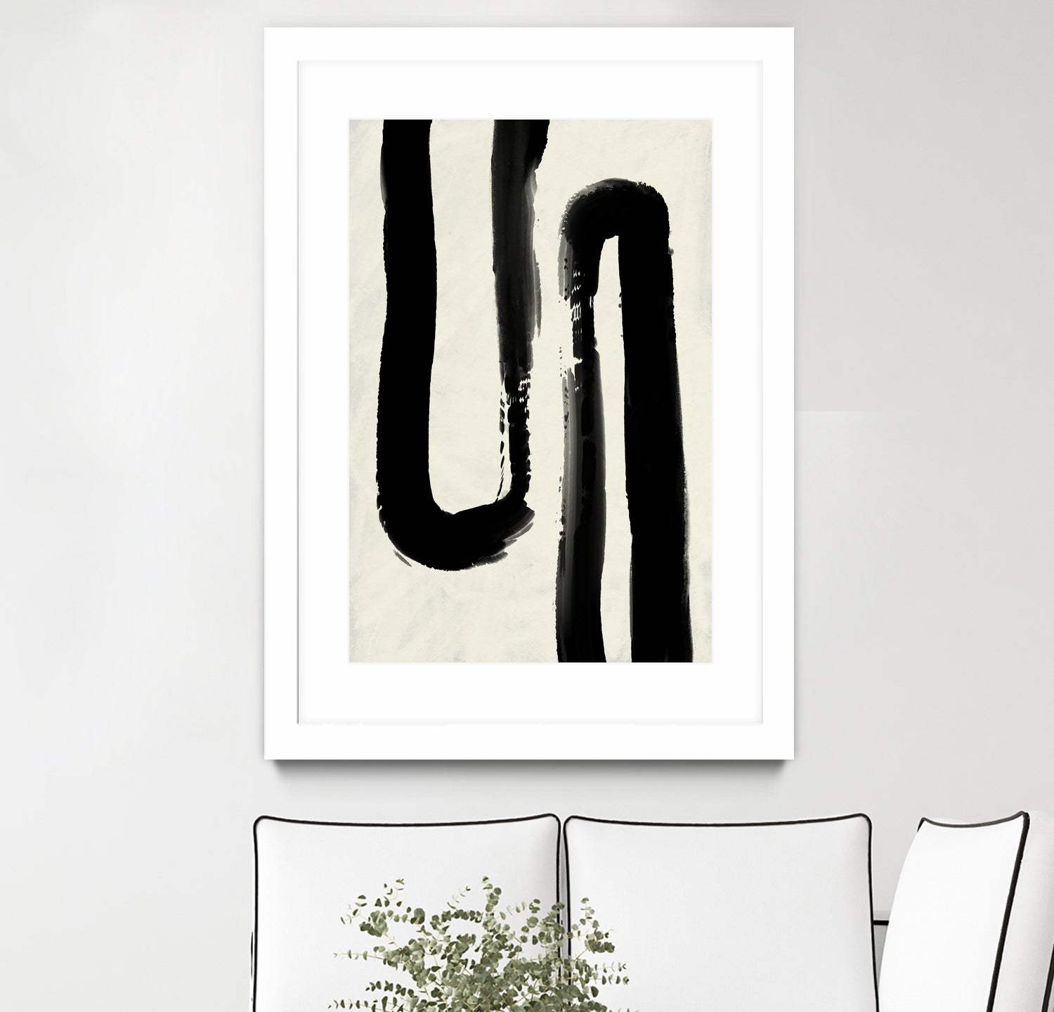 Monochrome Flow by Treechild on GIANT ART - abstract abstract wall art
