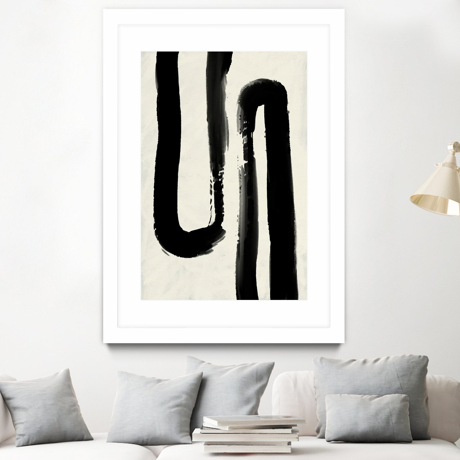 Monochrome Flow by Treechild on GIANT ART - abstract abstract wall art