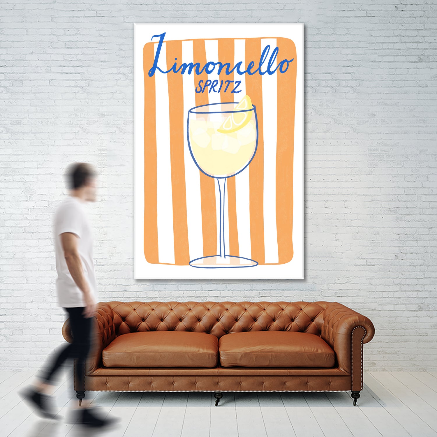 Citrus Delight by Athene Fritsch on GIANT ART - limoncello drink illustration food and drinks limoncello drink illustration