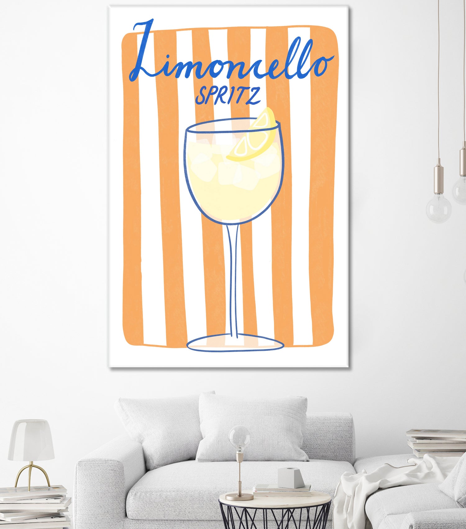 Citrus Delight by Athene Fritsch on GIANT ART - limoncello drink illustration food and drinks limoncello drink illustration