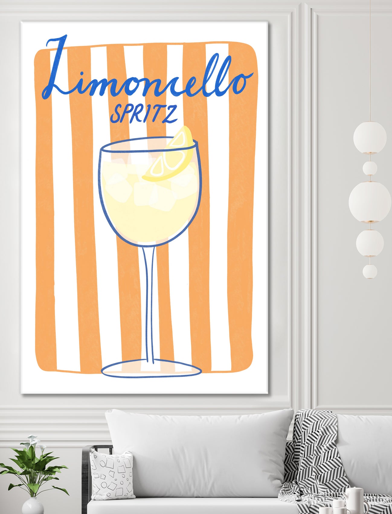 Citrus Delight by Athene Fritsch on GIANT ART - limoncello drink illustration food and drinks limoncello drink illustration