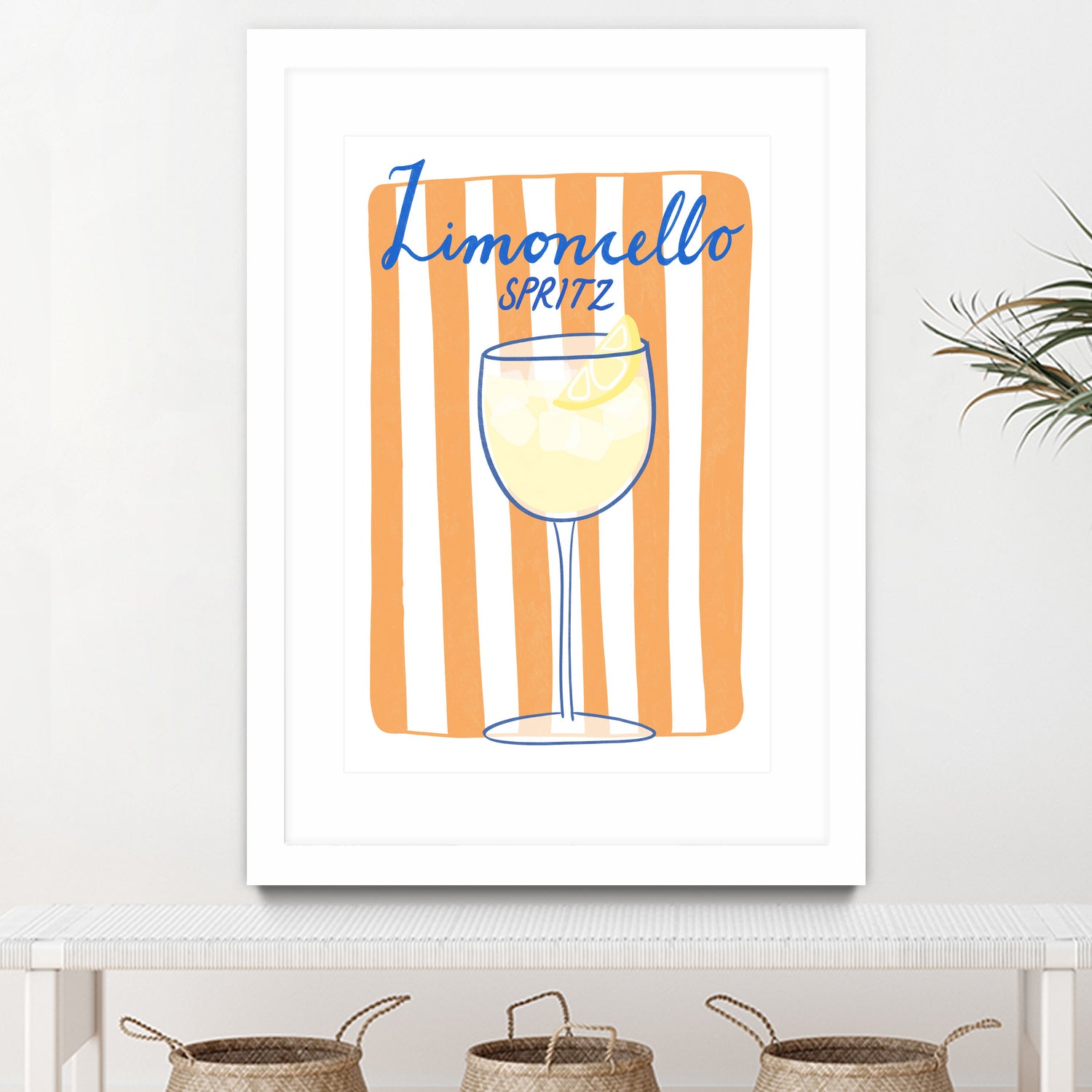 Citrus Delight by Athene Fritsch on GIANT ART - limoncello drink illustration food and drinks limoncello drink illustration