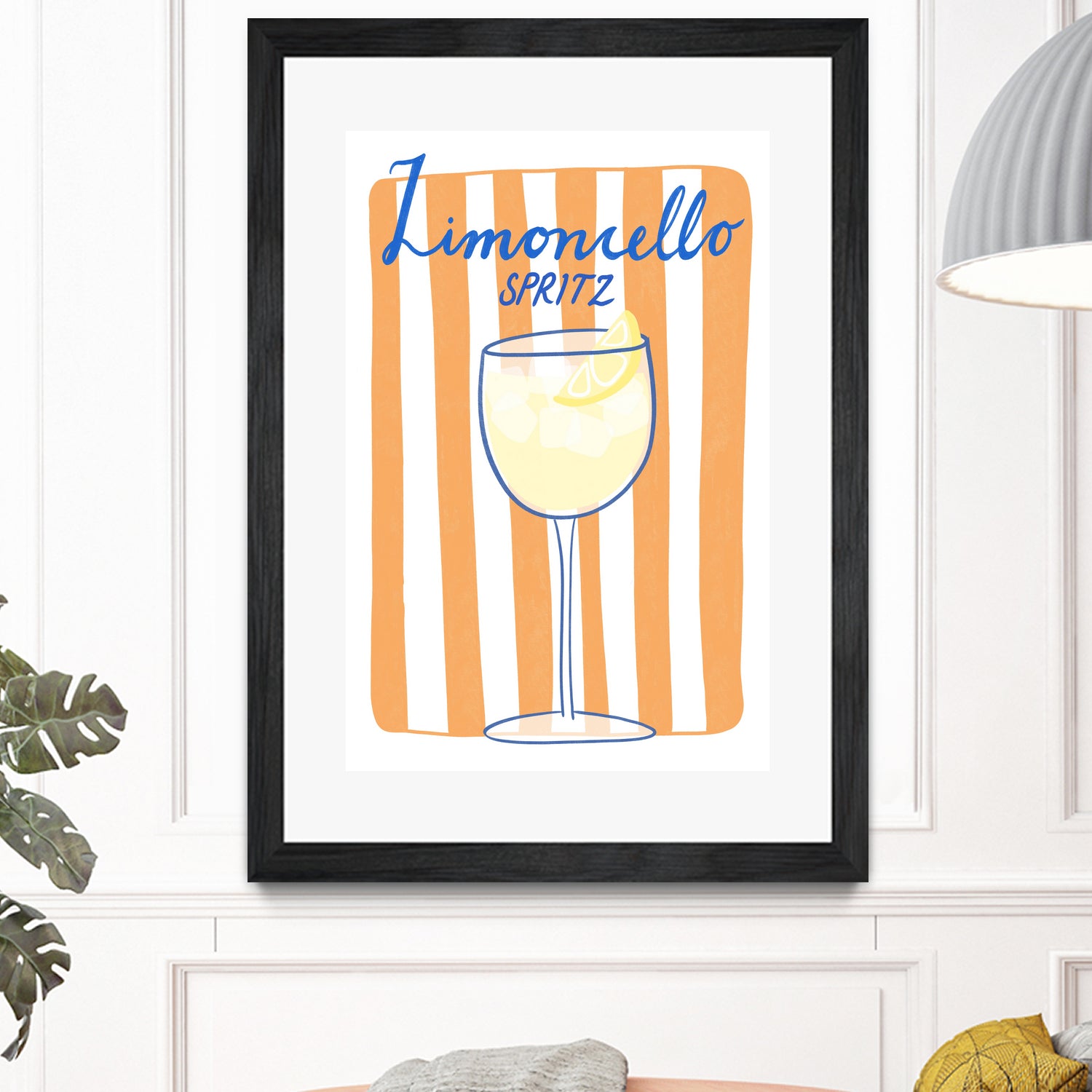 Citrus Delight by Athene Fritsch on GIANT ART - limoncello drink illustration food and drinks limoncello drink illustration