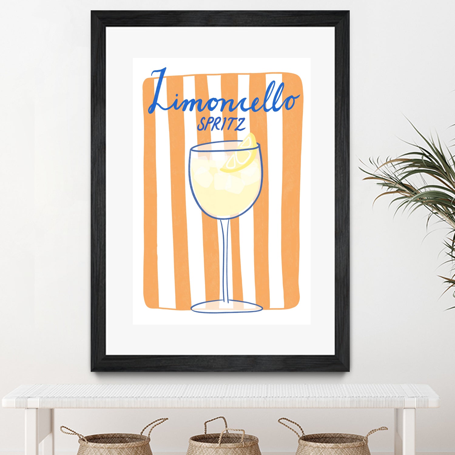 Citrus Delight by Athene Fritsch on GIANT ART - limoncello drink illustration food and drinks limoncello drink illustration