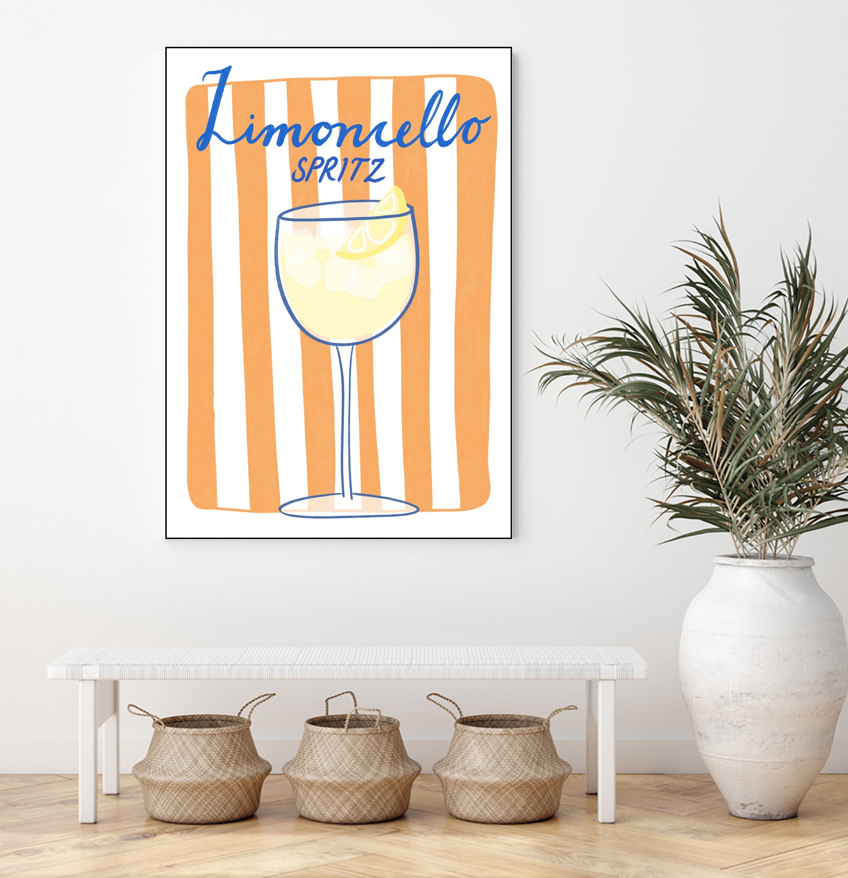 Citrus Delight by Athene Fritsch on GIANT ART - limoncello drink illustration food and drinks limoncello drink illustration