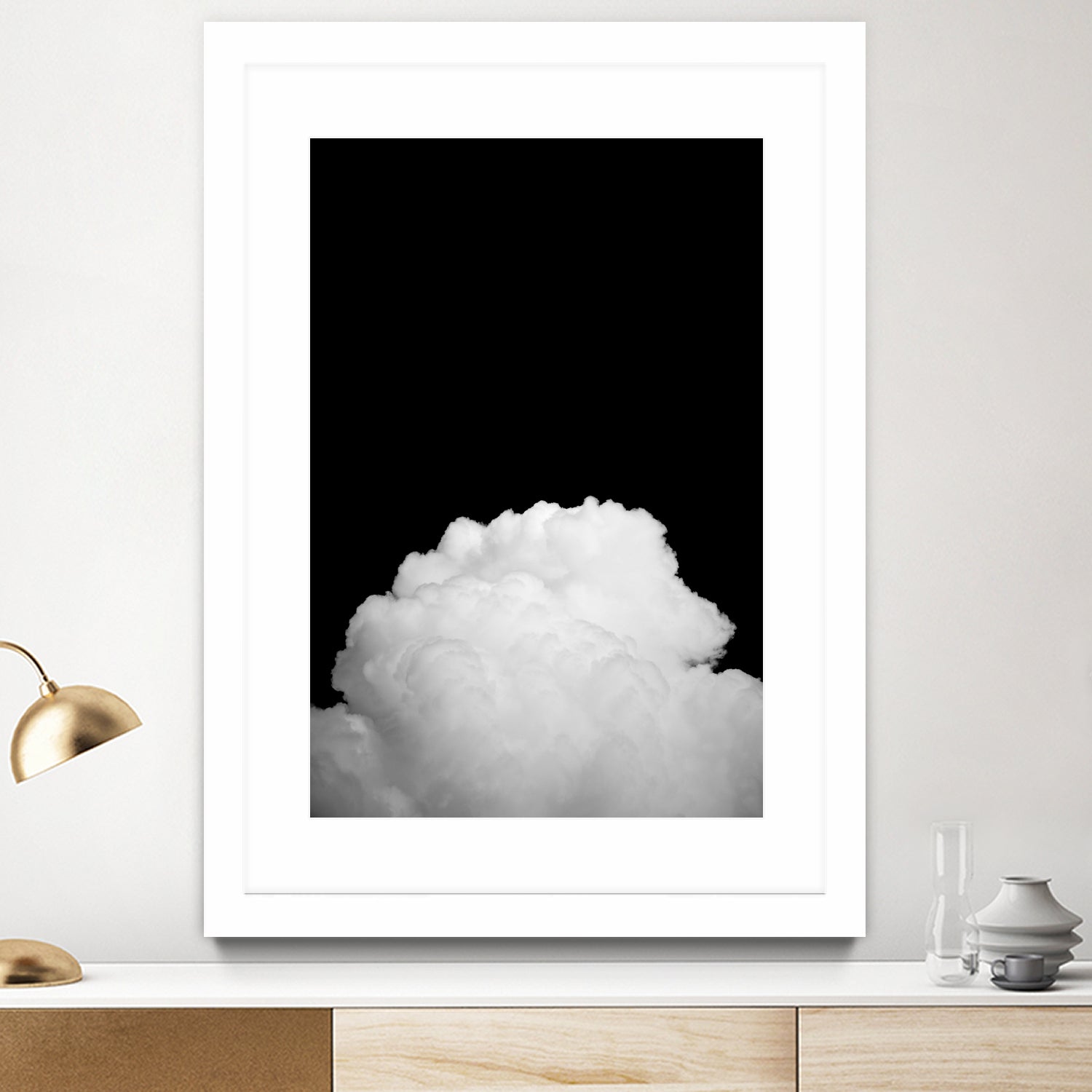 Black Clouds II by Tal Paz-Fridman on GIANT ART - black and white landscape black and white