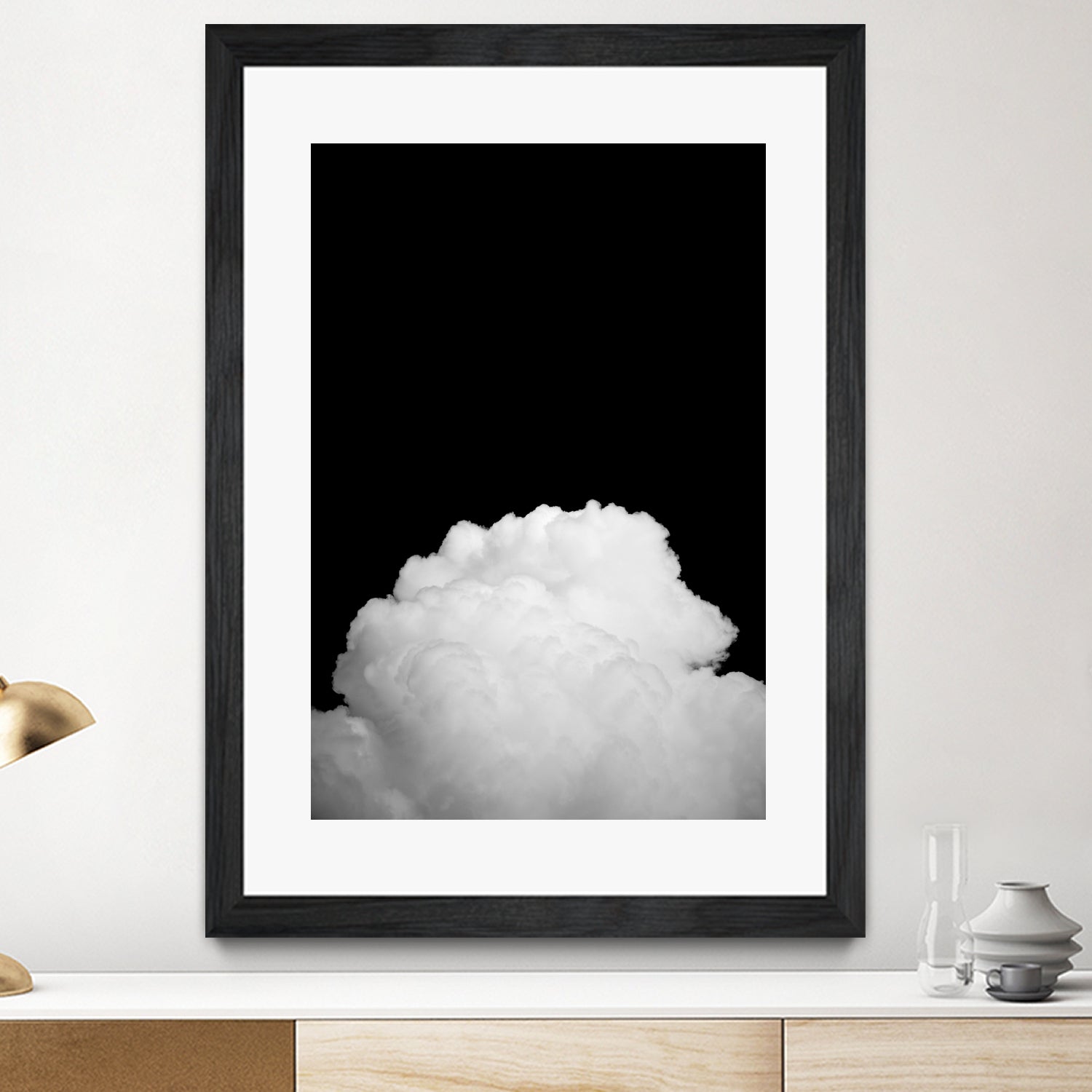 Black Clouds II by Tal Paz-Fridman on GIANT ART - black and white landscape black and white