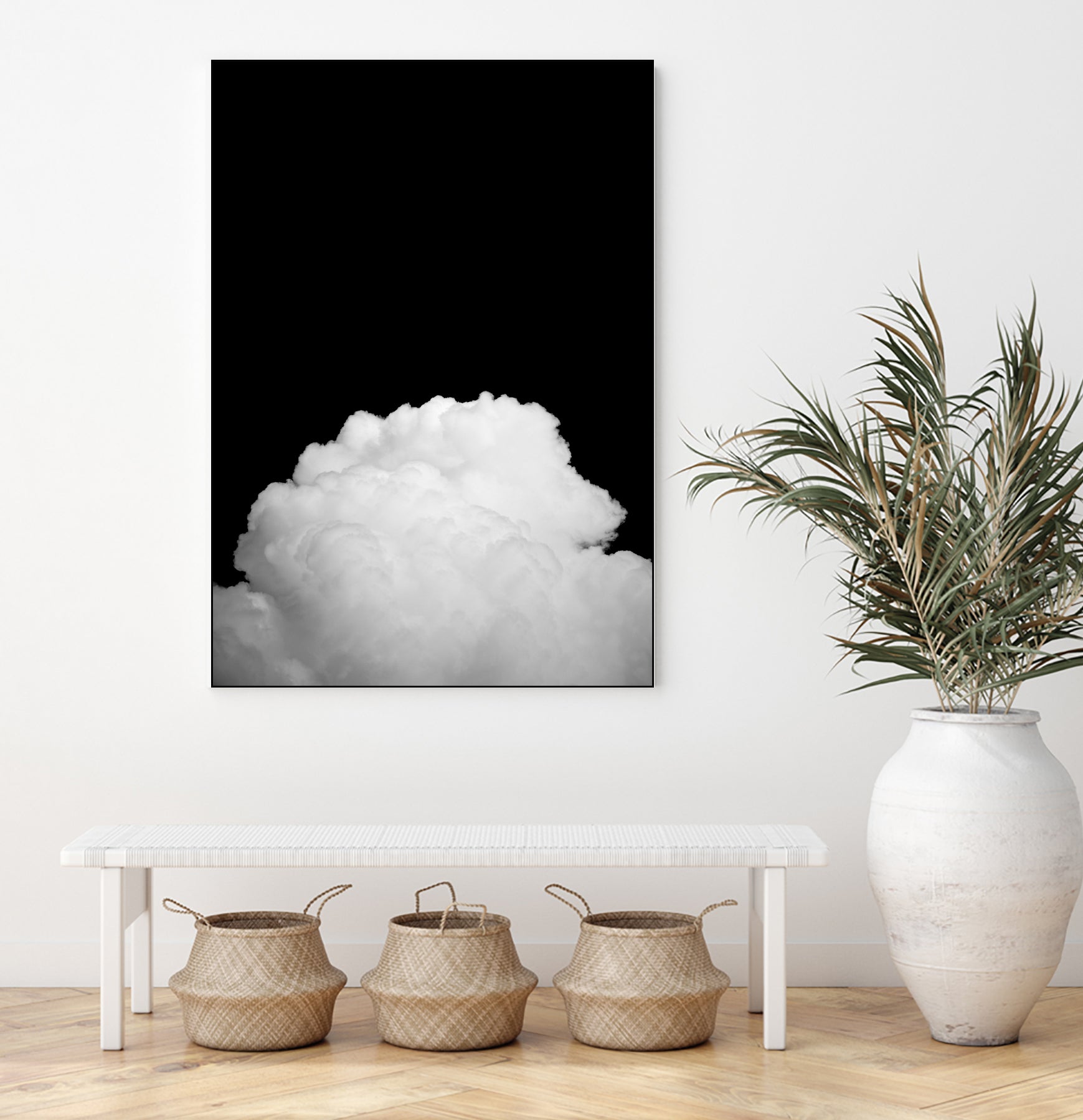 Black Clouds II by Tal Paz-Fridman on GIANT ART - black and white landscape black and white