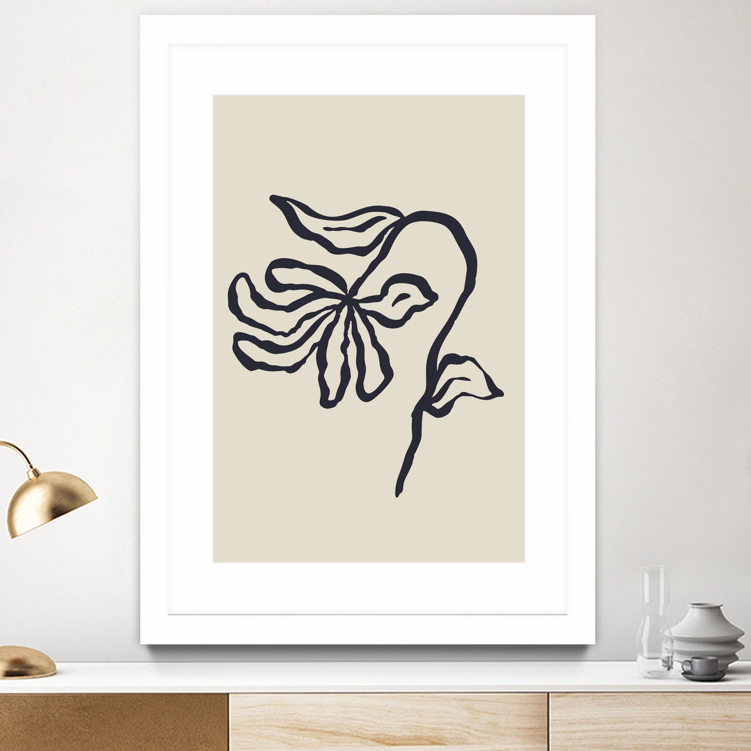 Sketchy Flower Poster 24 by Anna Rose on GIANT ART - flowers and plants sketch