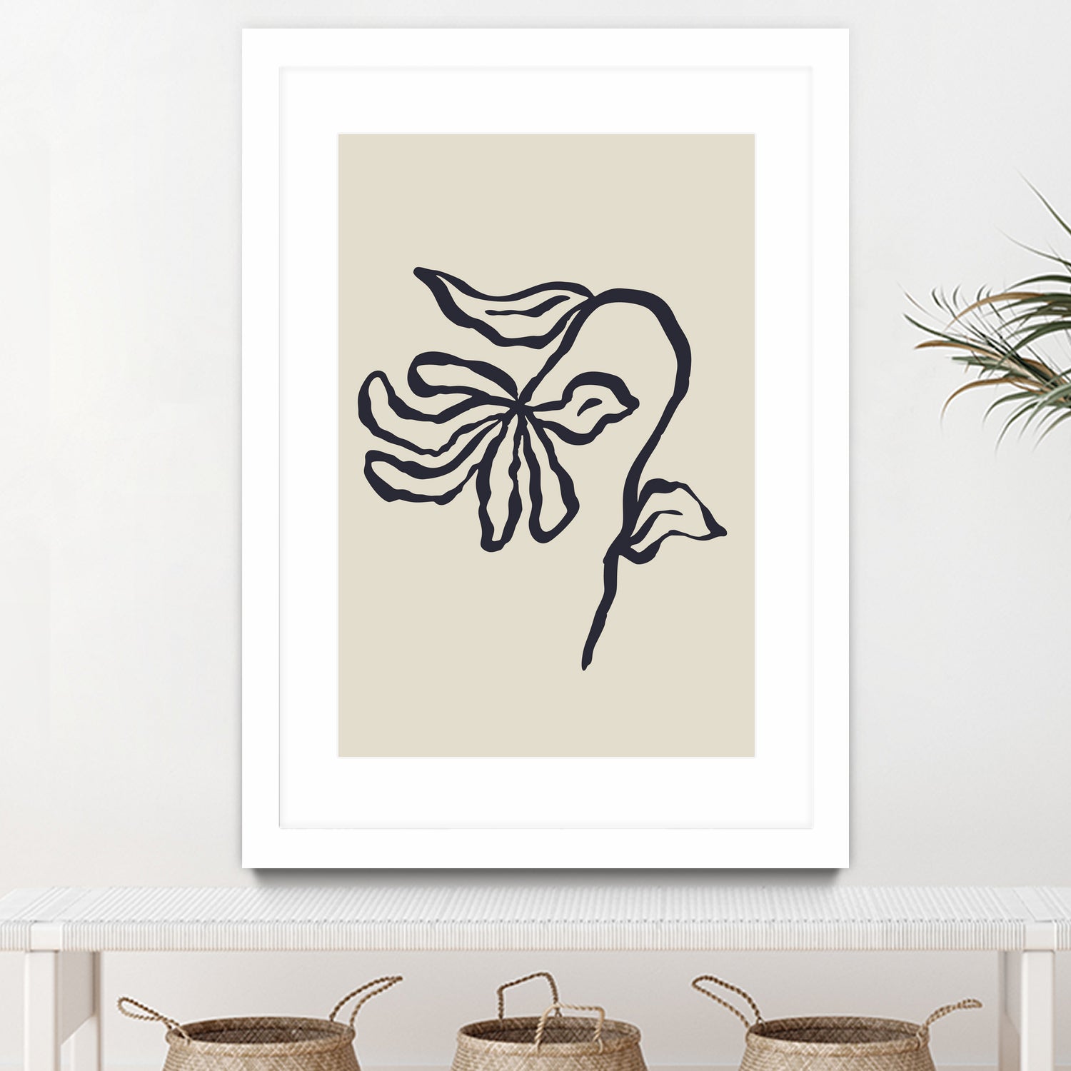 Sketchy Flower Poster 24 by Anna Rose on GIANT ART - flowers and plants sketch