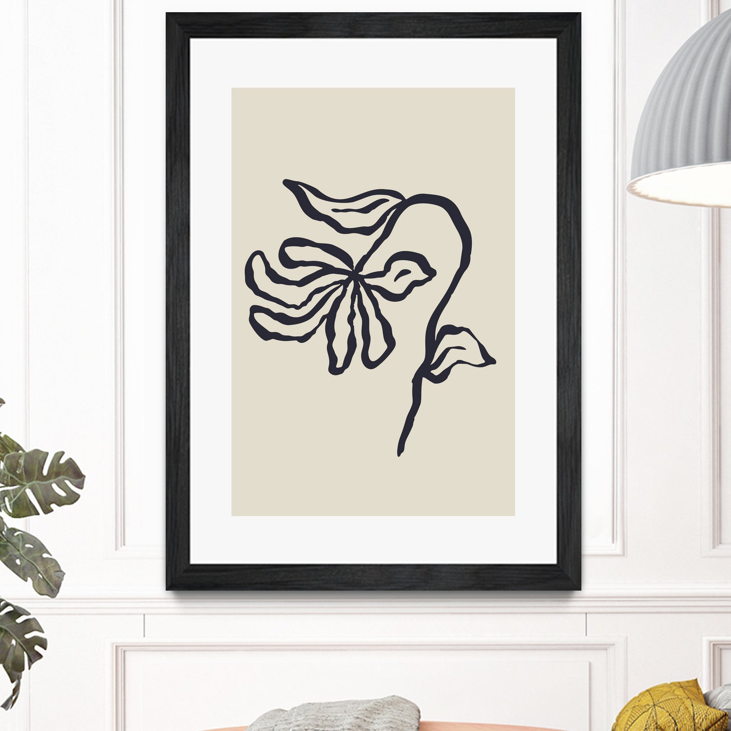 Sketchy Flower Poster 24 by Anna Rose on GIANT ART - flowers and plants sketch