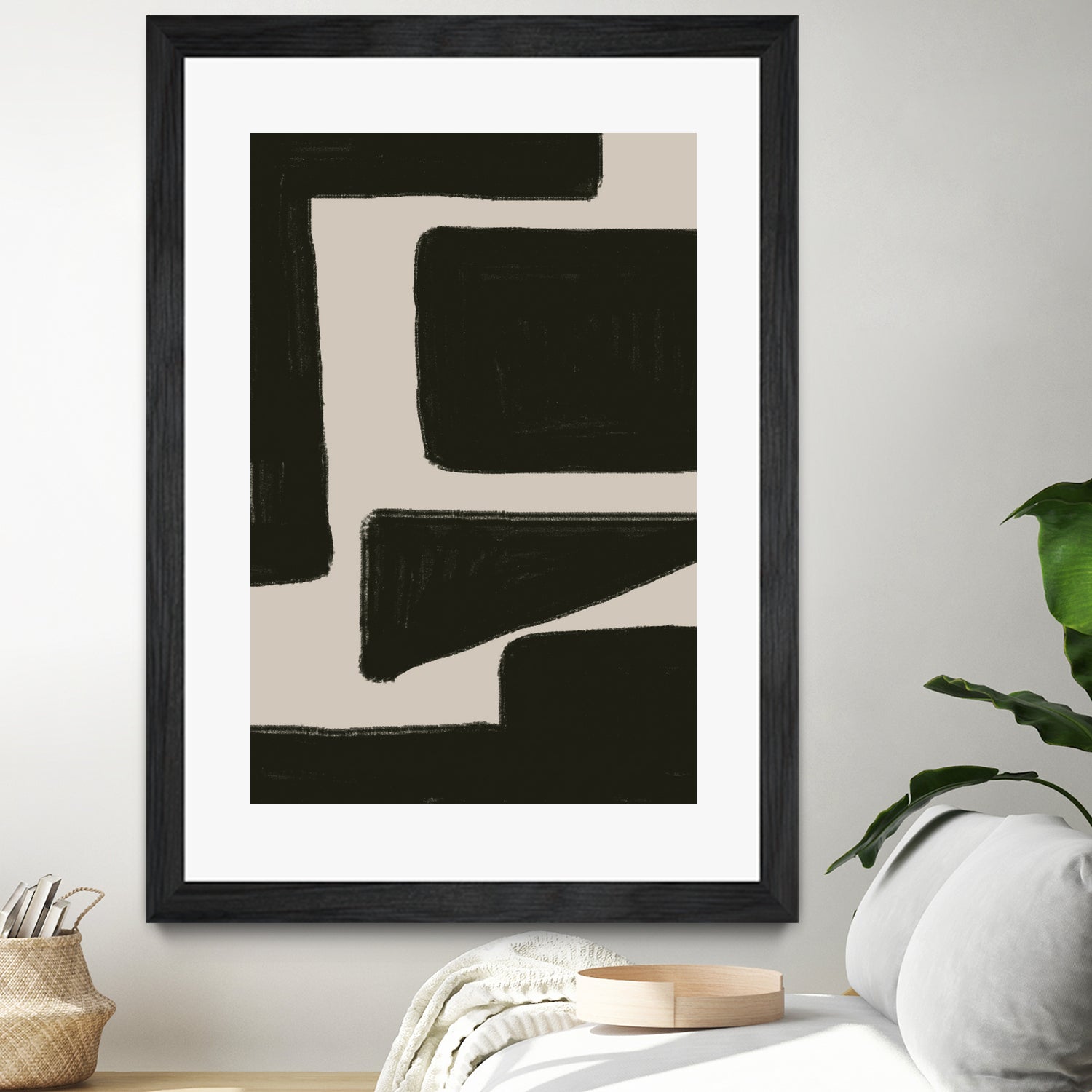 Bold Shadowscape by THE MIUUS STUDIO on GIANT ART - abstract minimalist decor