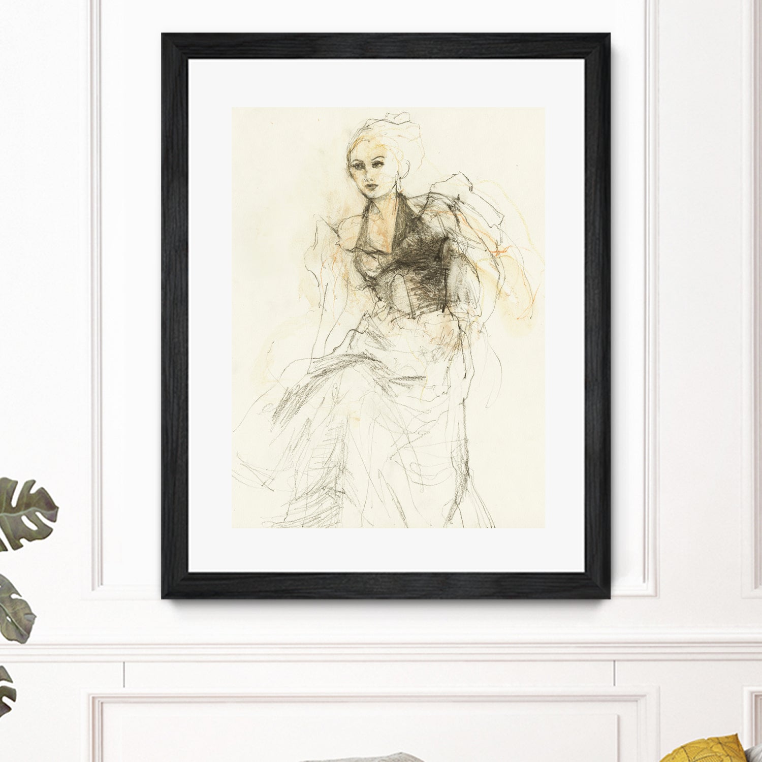 Elegant Sketching by Ute Rathmann on GIANT ART - 5002 illustration