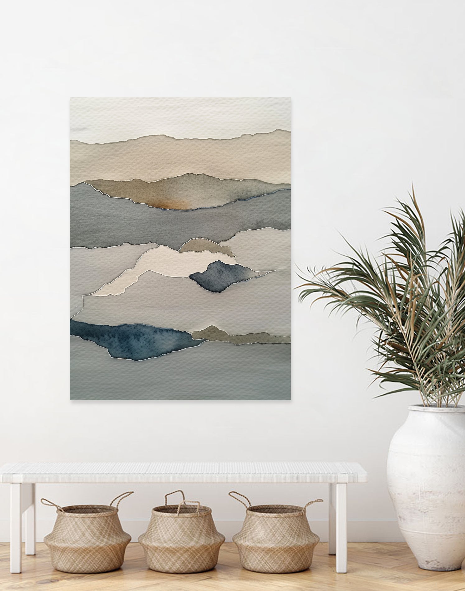 Landscape 002 by May Hilma on GIANT ART - abstract mountains