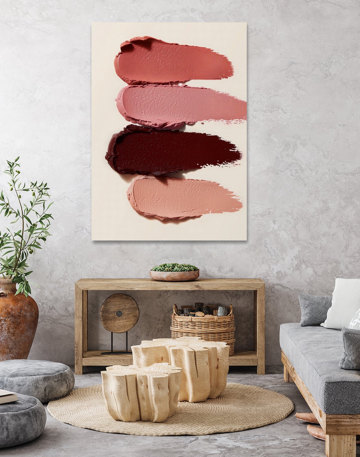 Lipstick by Andreas on GIANT ART - pink illustration makeup