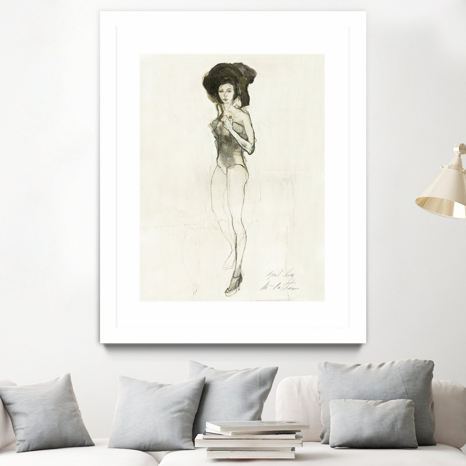 Minimalist Style by Ute Rathmann on GIANT ART - figurative fashion illustration