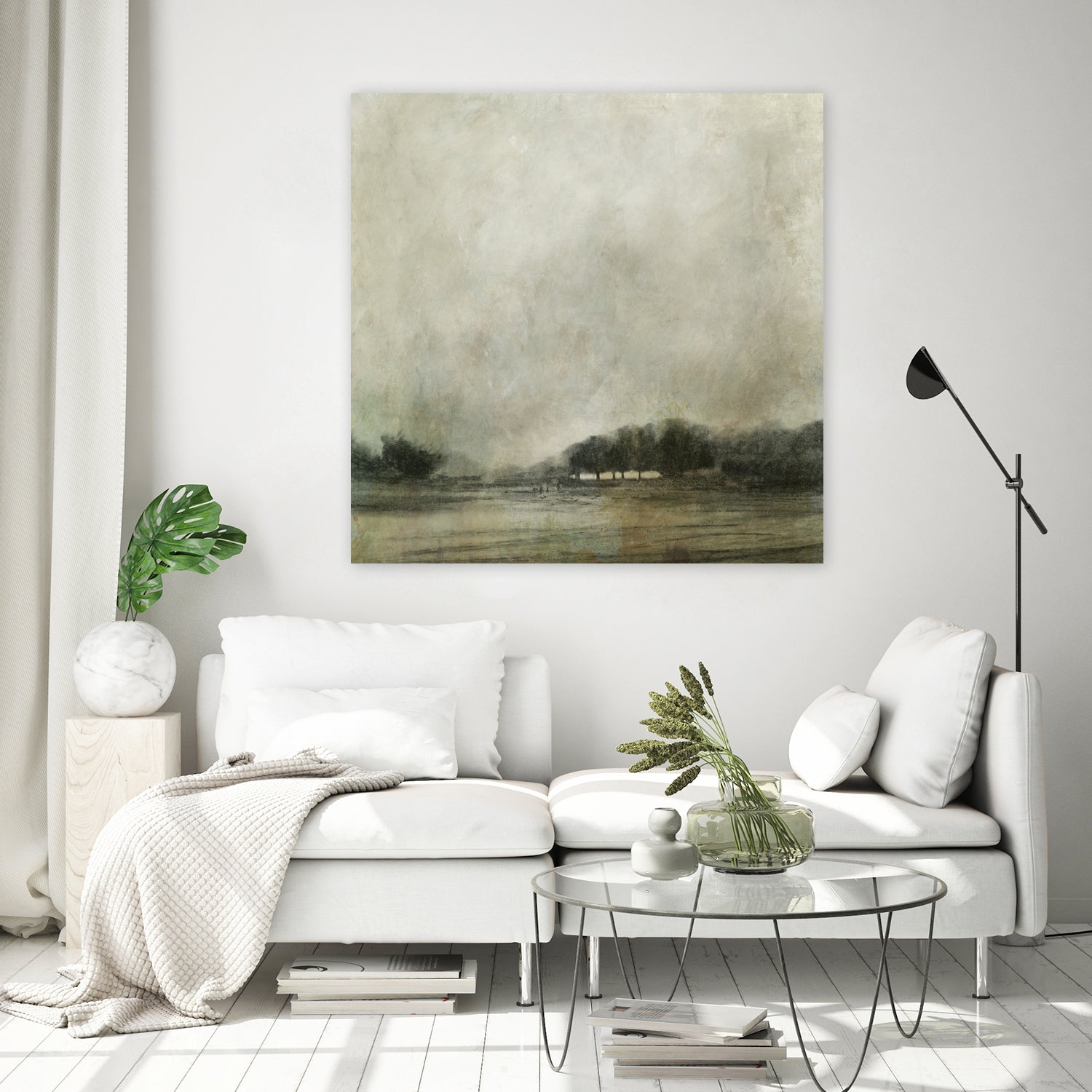 Through the Trees by Dan Hobday on GIANT ART - landscape painting