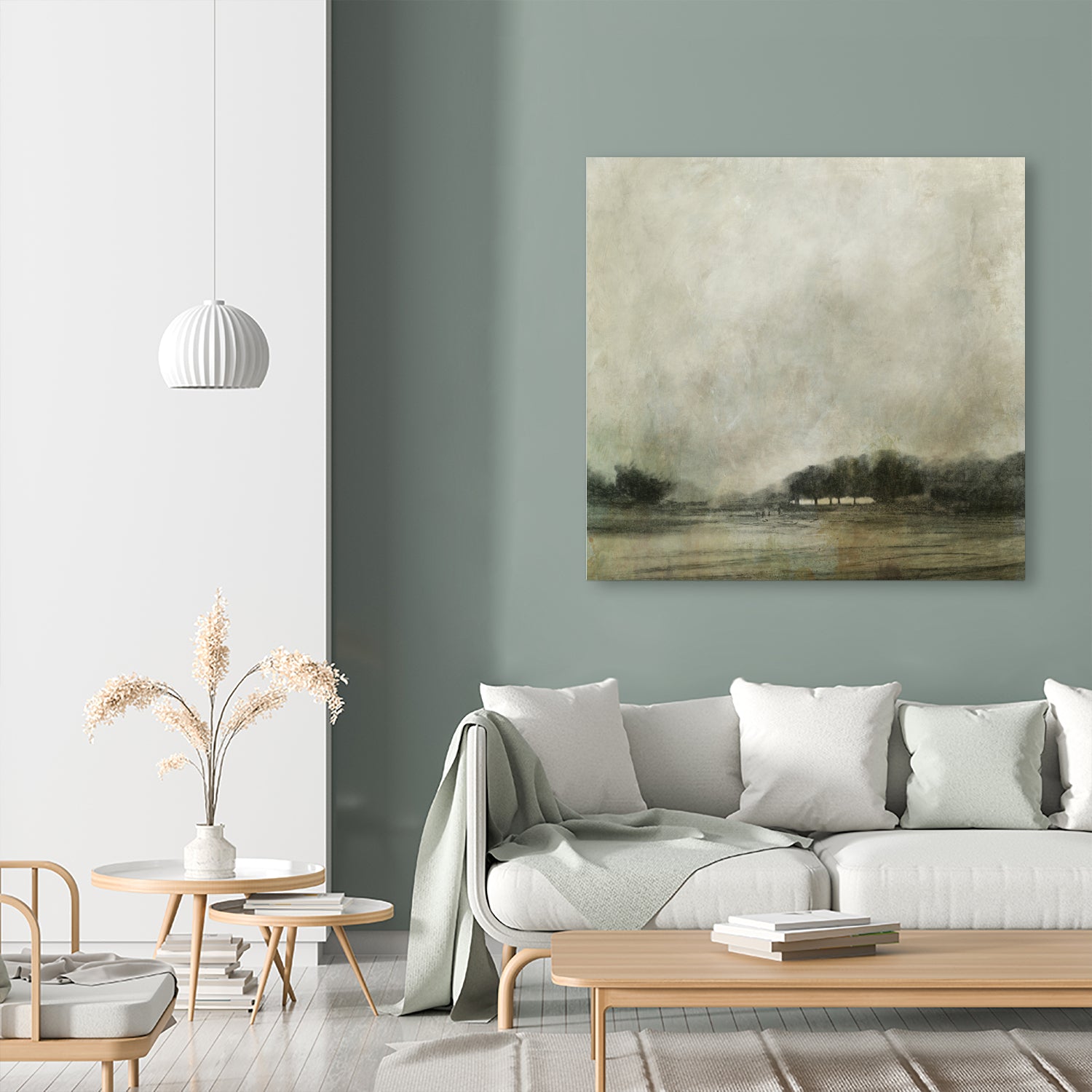 Through the Trees by Dan Hobday on GIANT ART - landscape painting