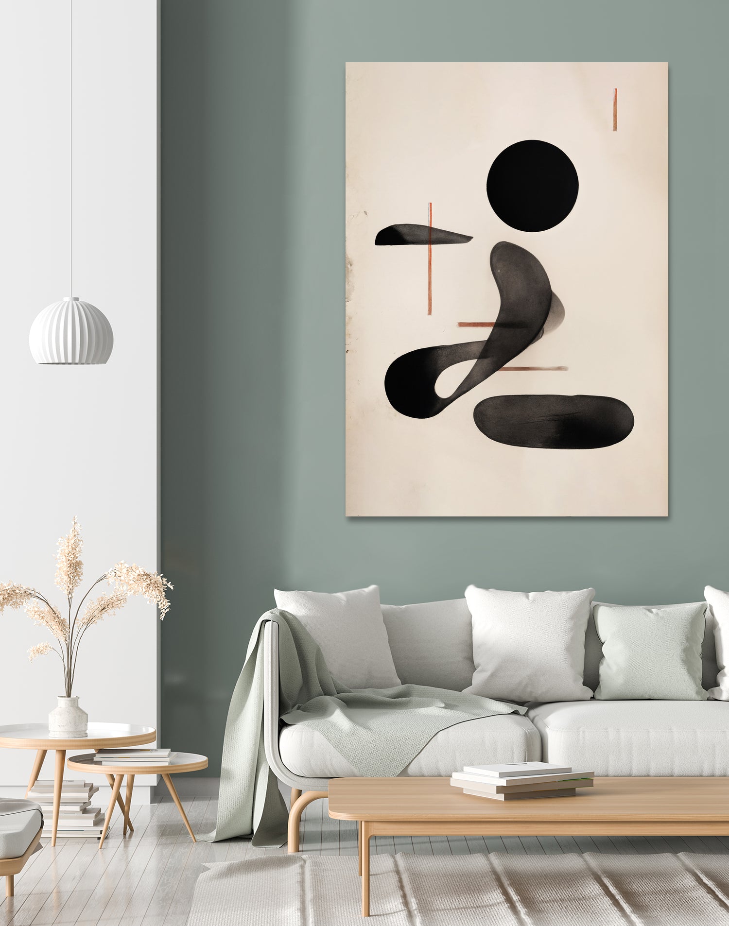 Japandi Modern Objects by THE MIUUS STUDIO on GIANT ART - illustration