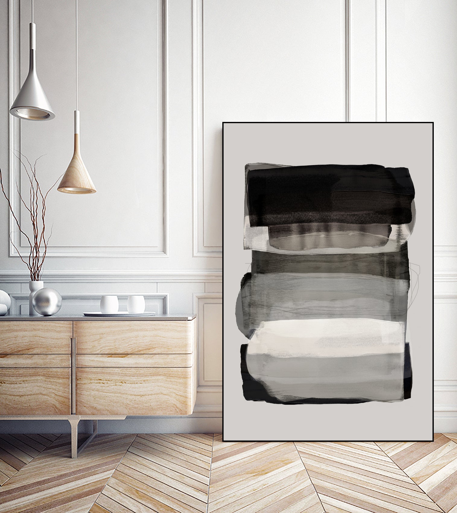 Abstract Brush Strokes 79 by Mareike on GIANT ART - bohmer