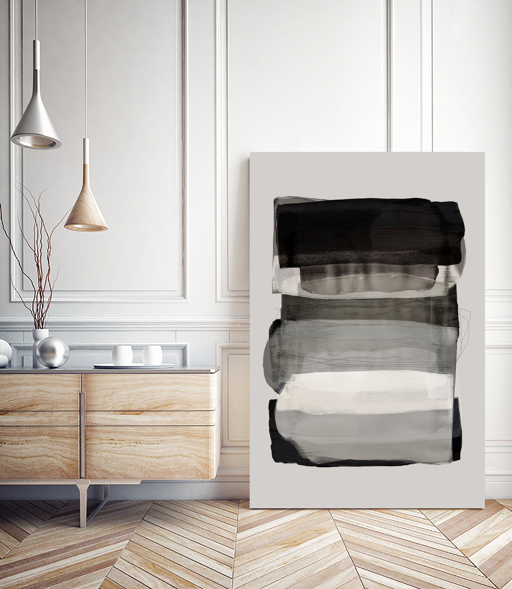 Abstract Brush Strokes 79 by Mareike on GIANT ART - bohmer