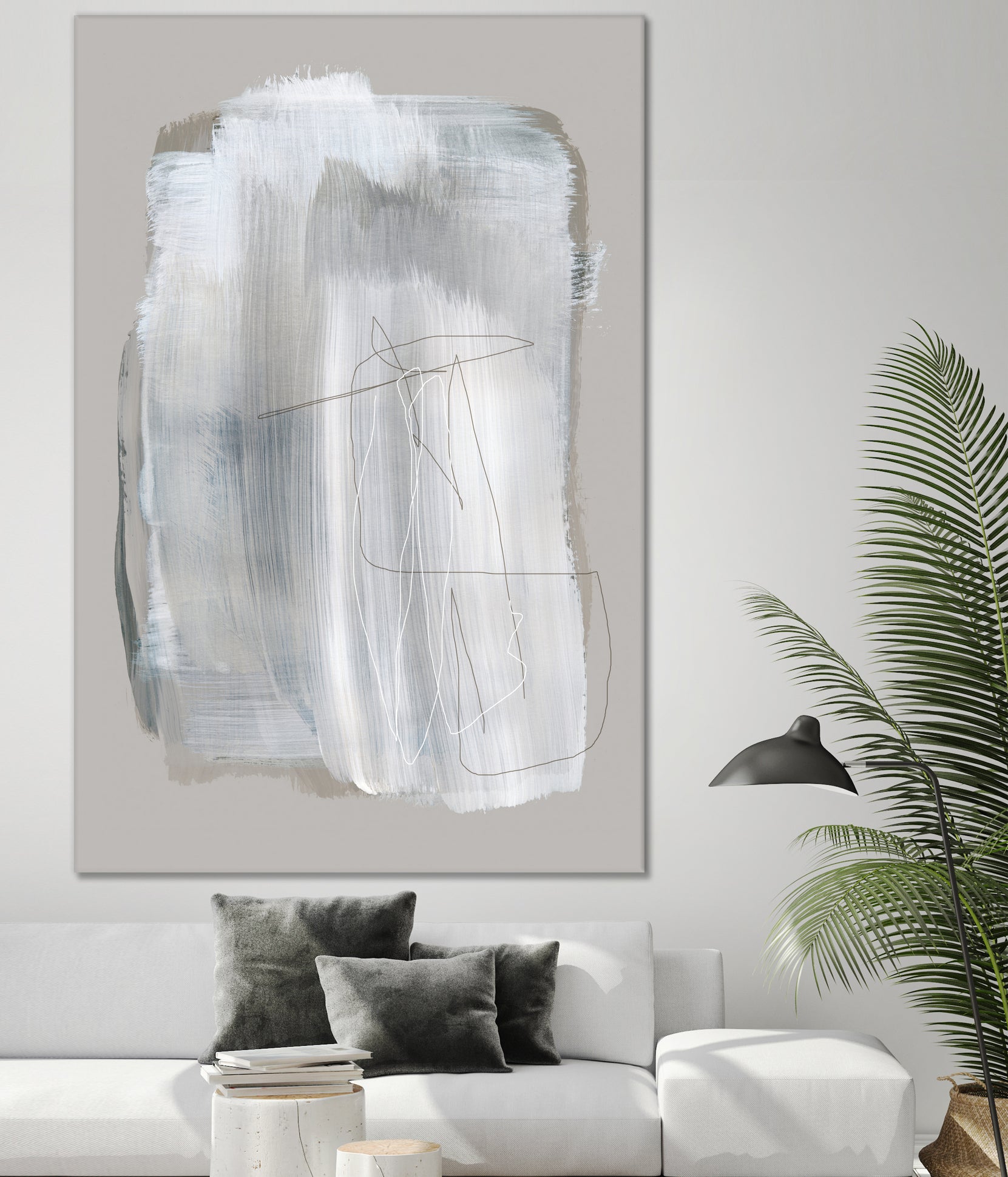 Abstract Brush Strokes 109 by Mareike on GIANT ART - bohmer