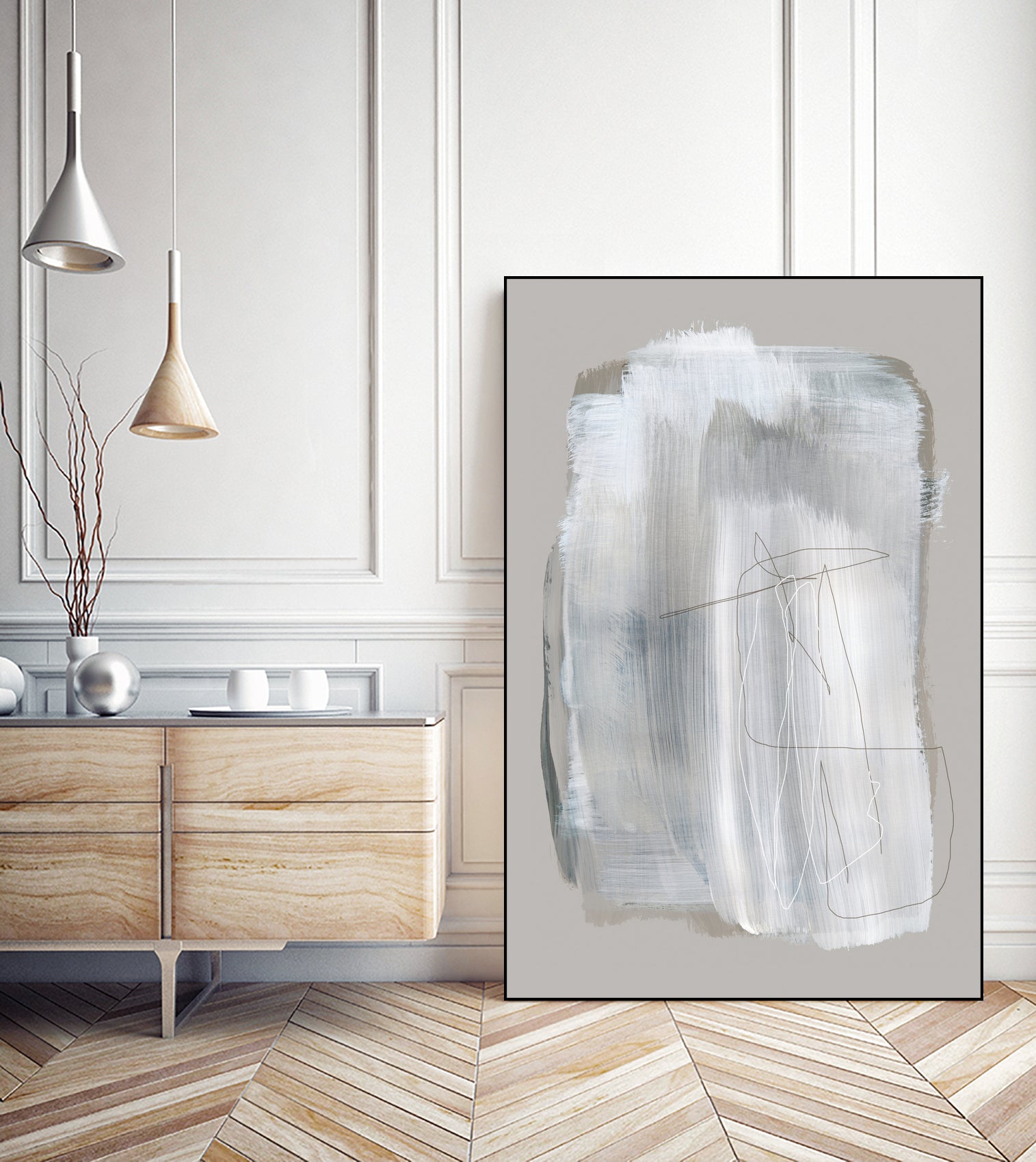 Abstract Brush Strokes 109 by Mareike on GIANT ART - bohmer