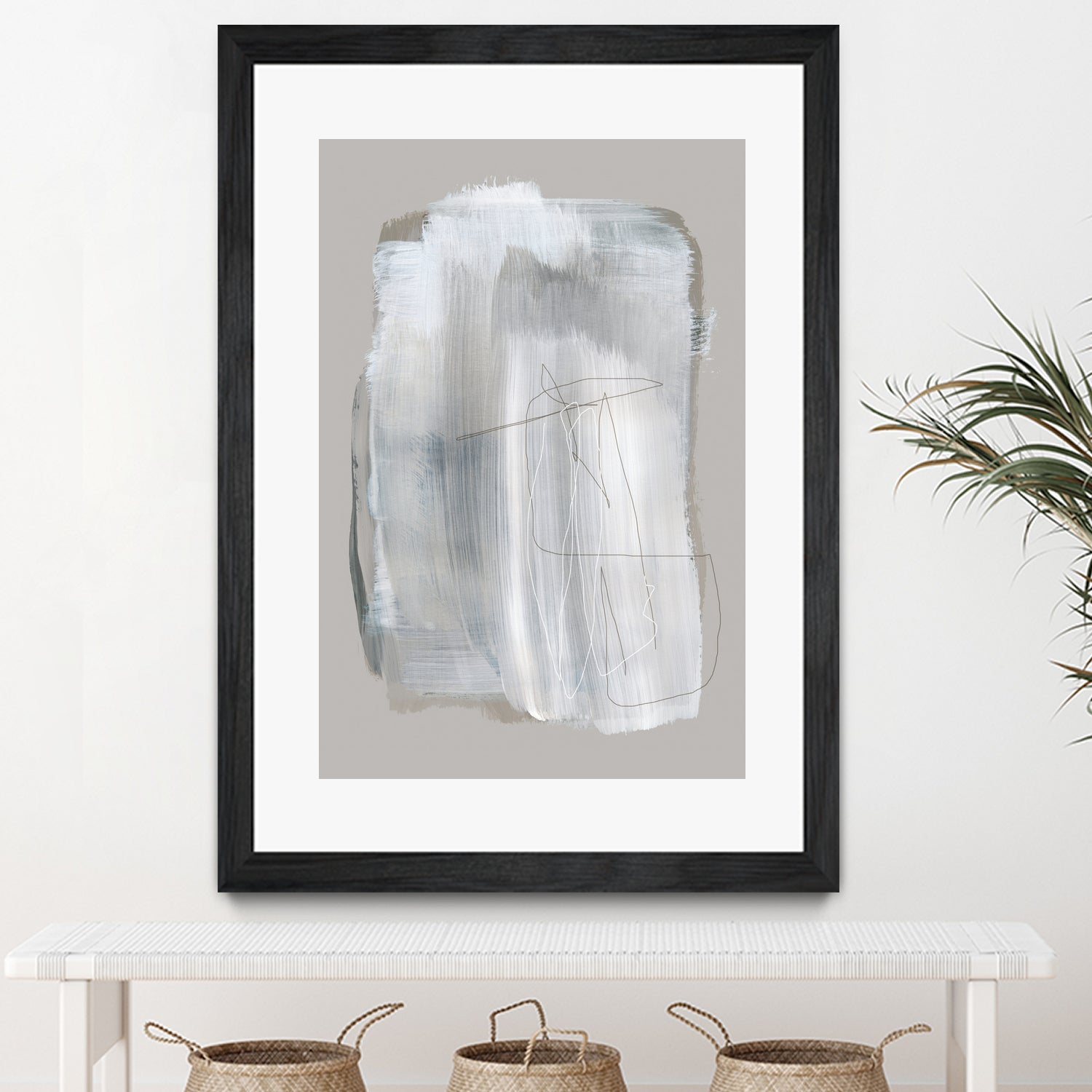 Abstract Brush Strokes 109 by Mareike on GIANT ART - bohmer