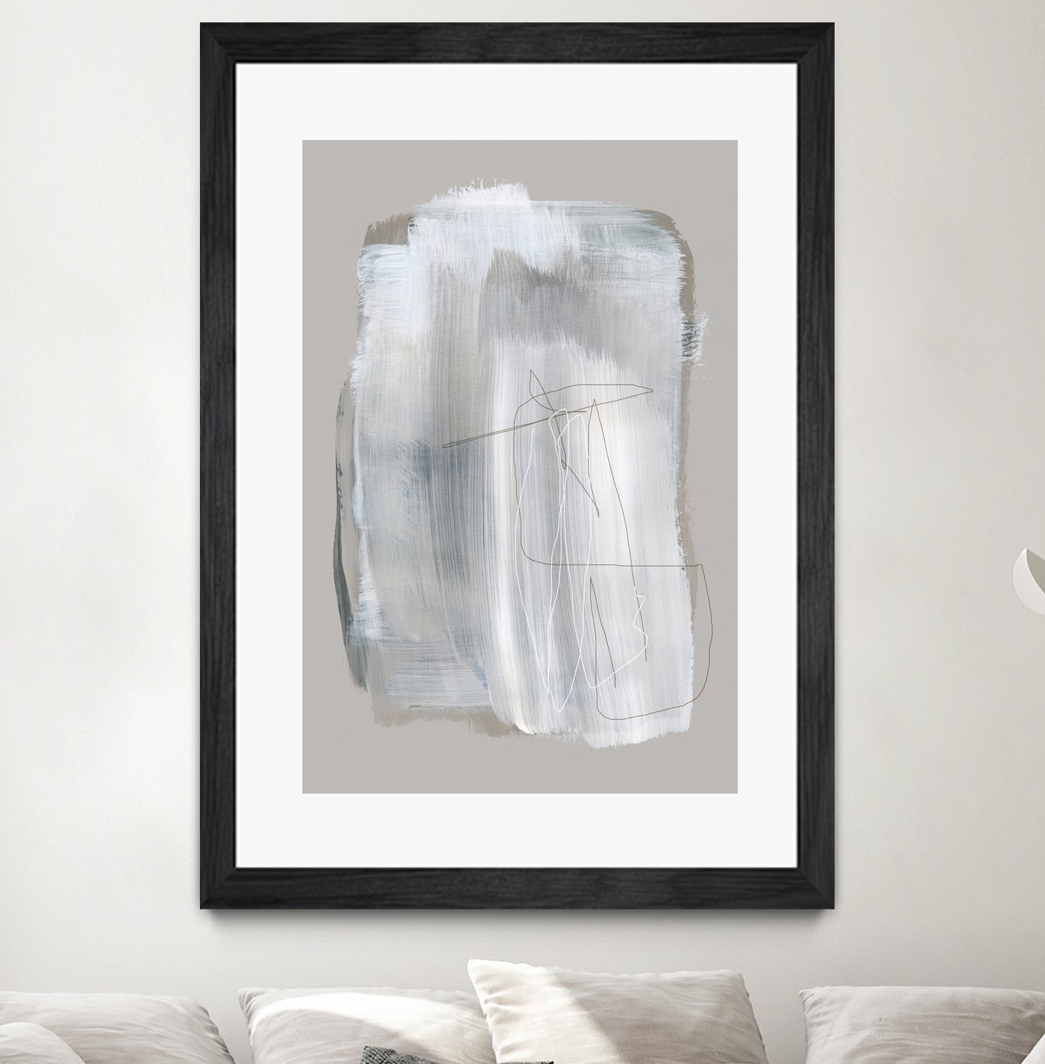 Abstract Brush Strokes 109 by Mareike on GIANT ART - bohmer