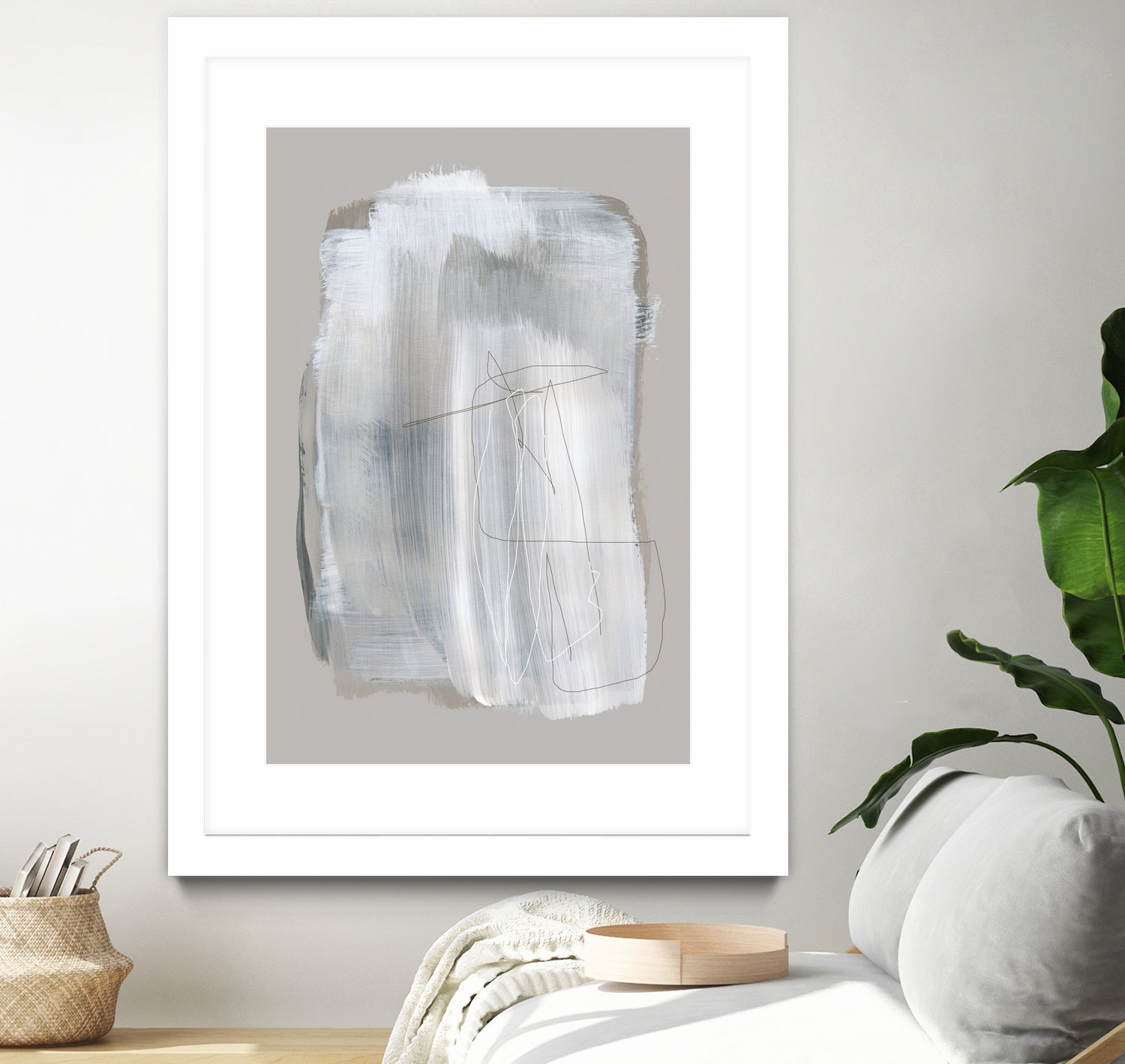 Abstract Brush Strokes 109 by Mareike on GIANT ART - bohmer