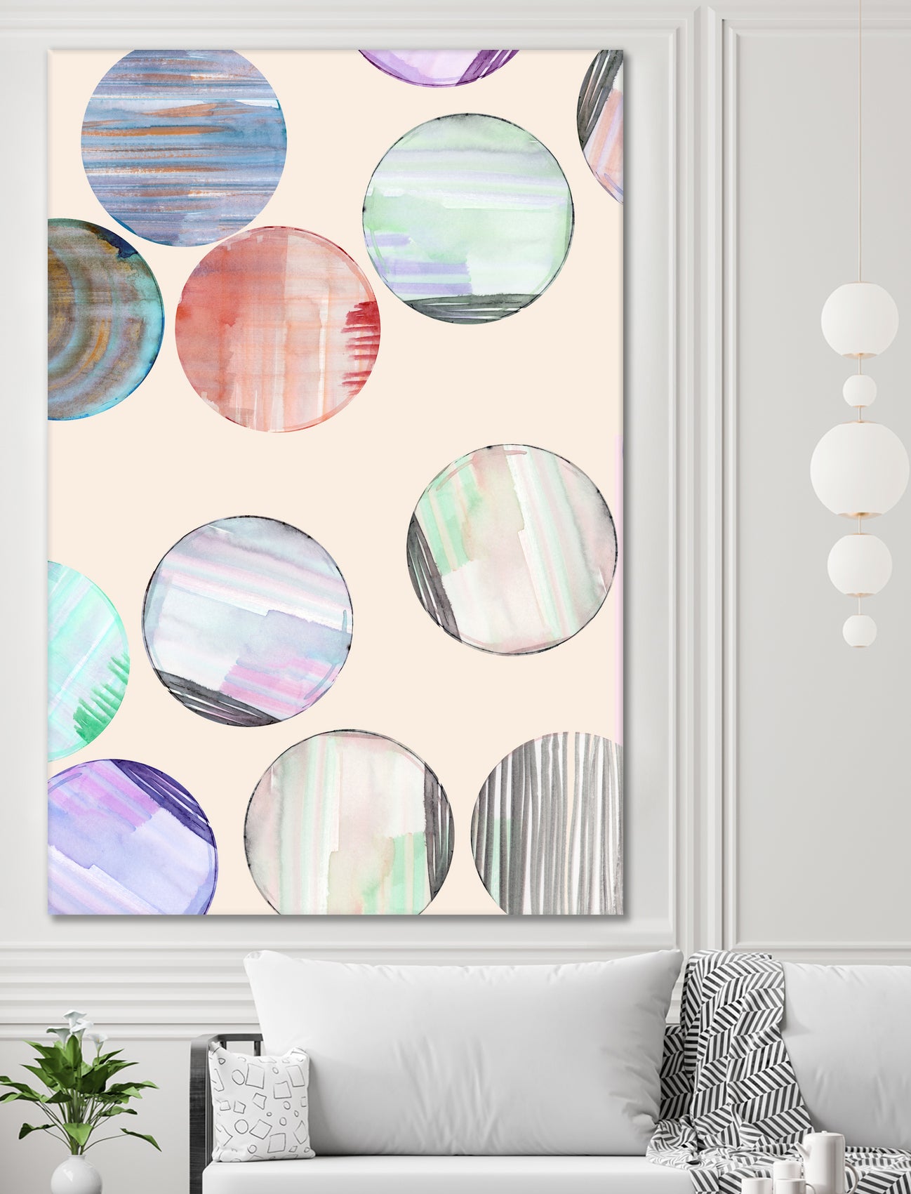 Protection Circles 1 by cartissi on GIANT ART - geometric circle