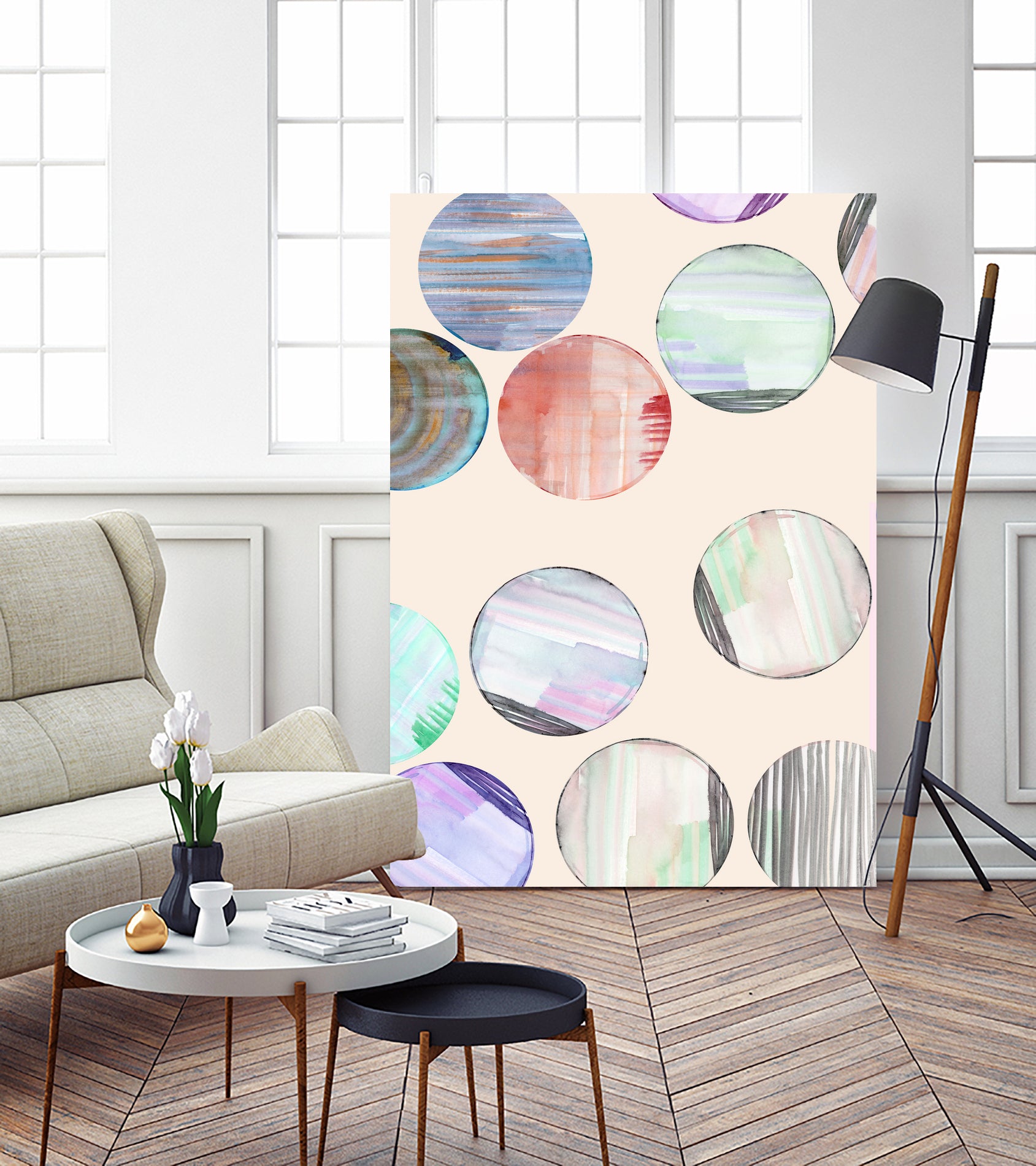 Protection Circles 1 by cartissi on GIANT ART - geometric circle