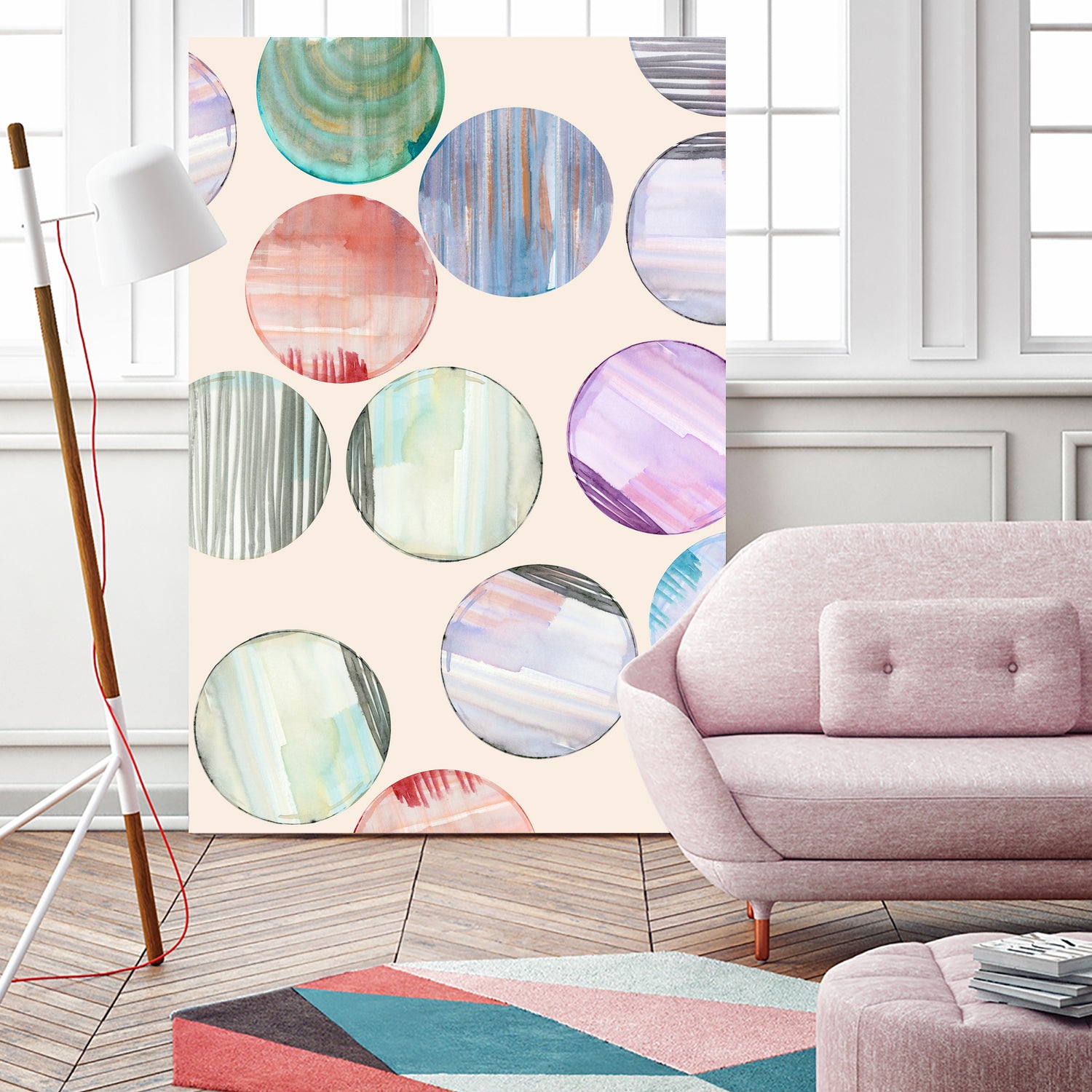 Protection Circles 2 by cartissi on GIANT ART - abstract circle