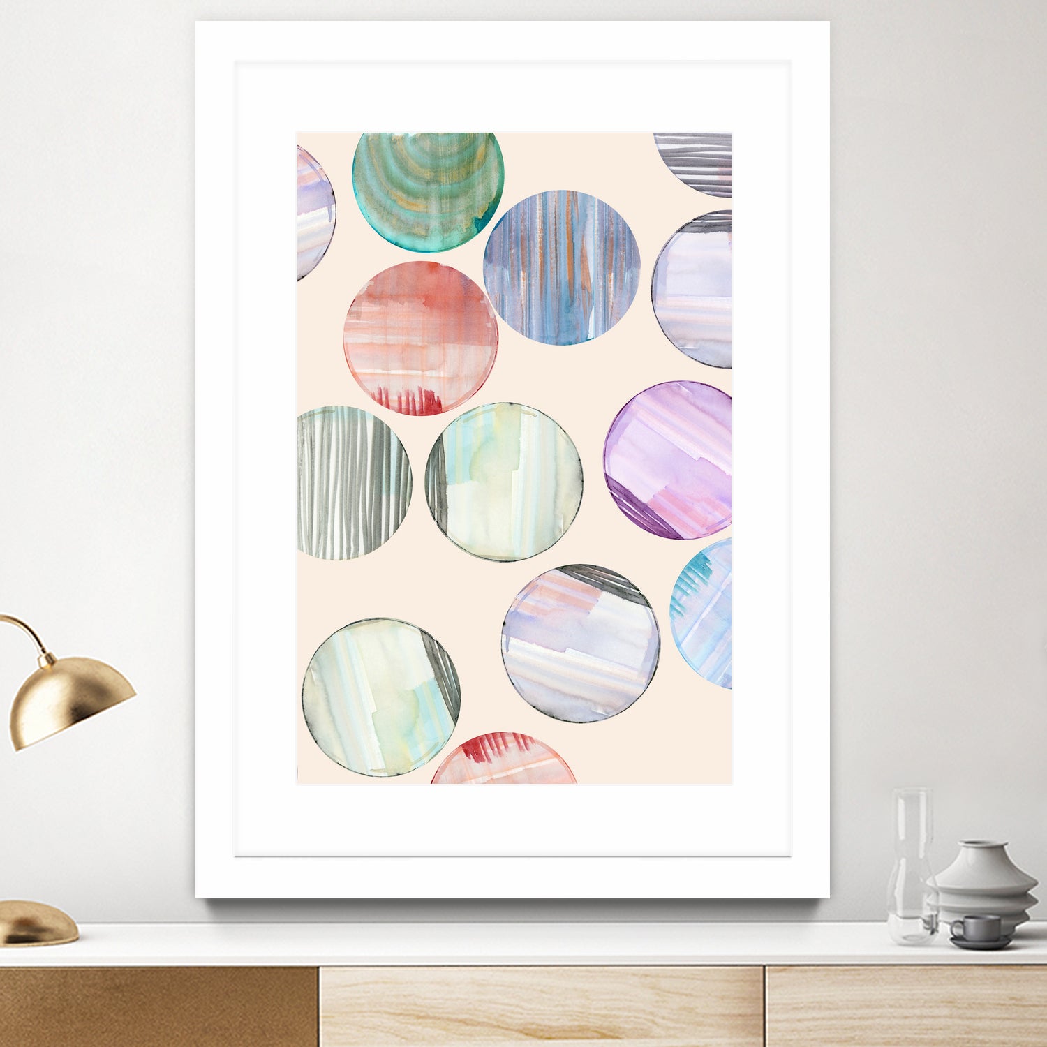 Protection Circles 2 by cartissi on GIANT ART - abstract circle