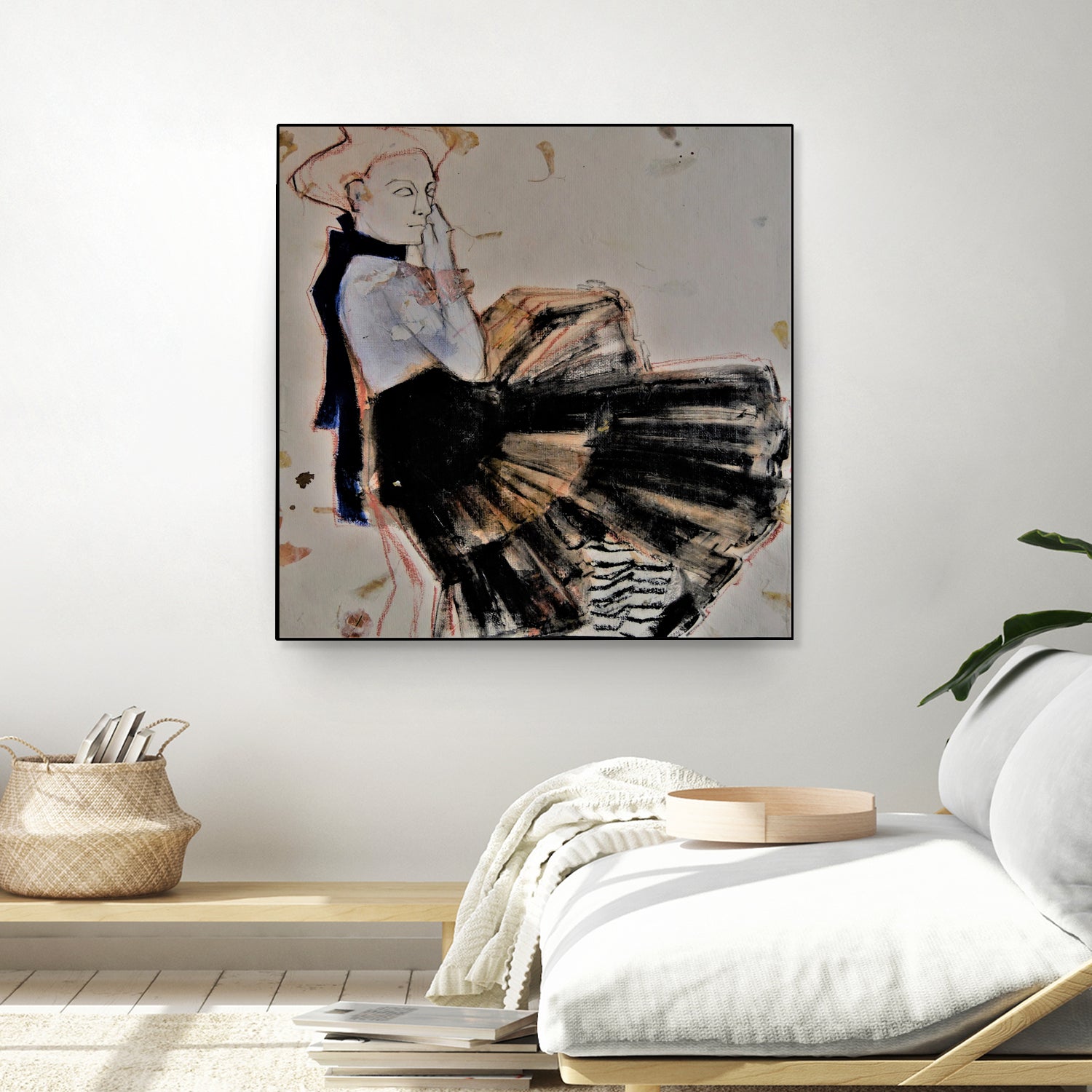 Blue Bow by Doris Schmitz on GIANT ART - 2784 illustration