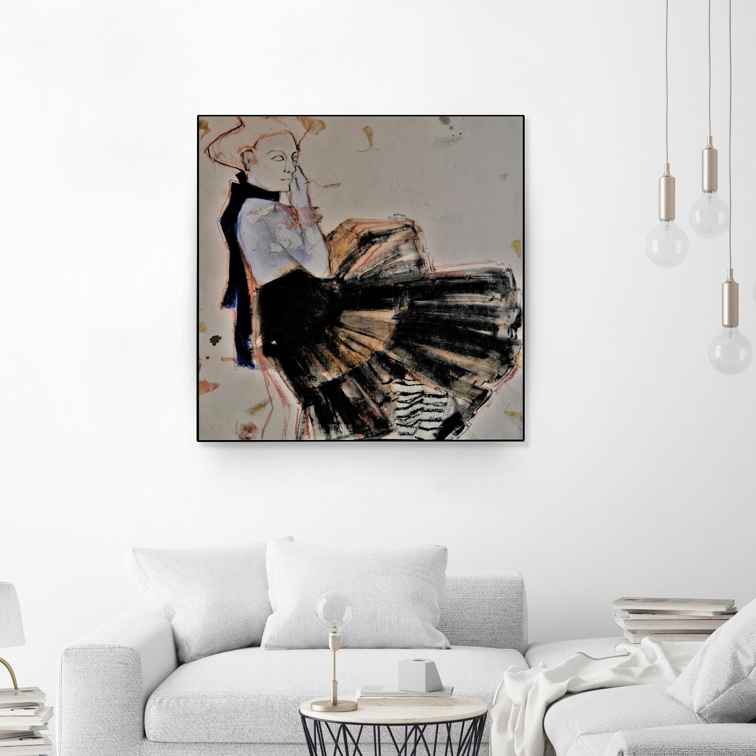 Blue Bow by Doris Schmitz on GIANT ART - 2784 illustration