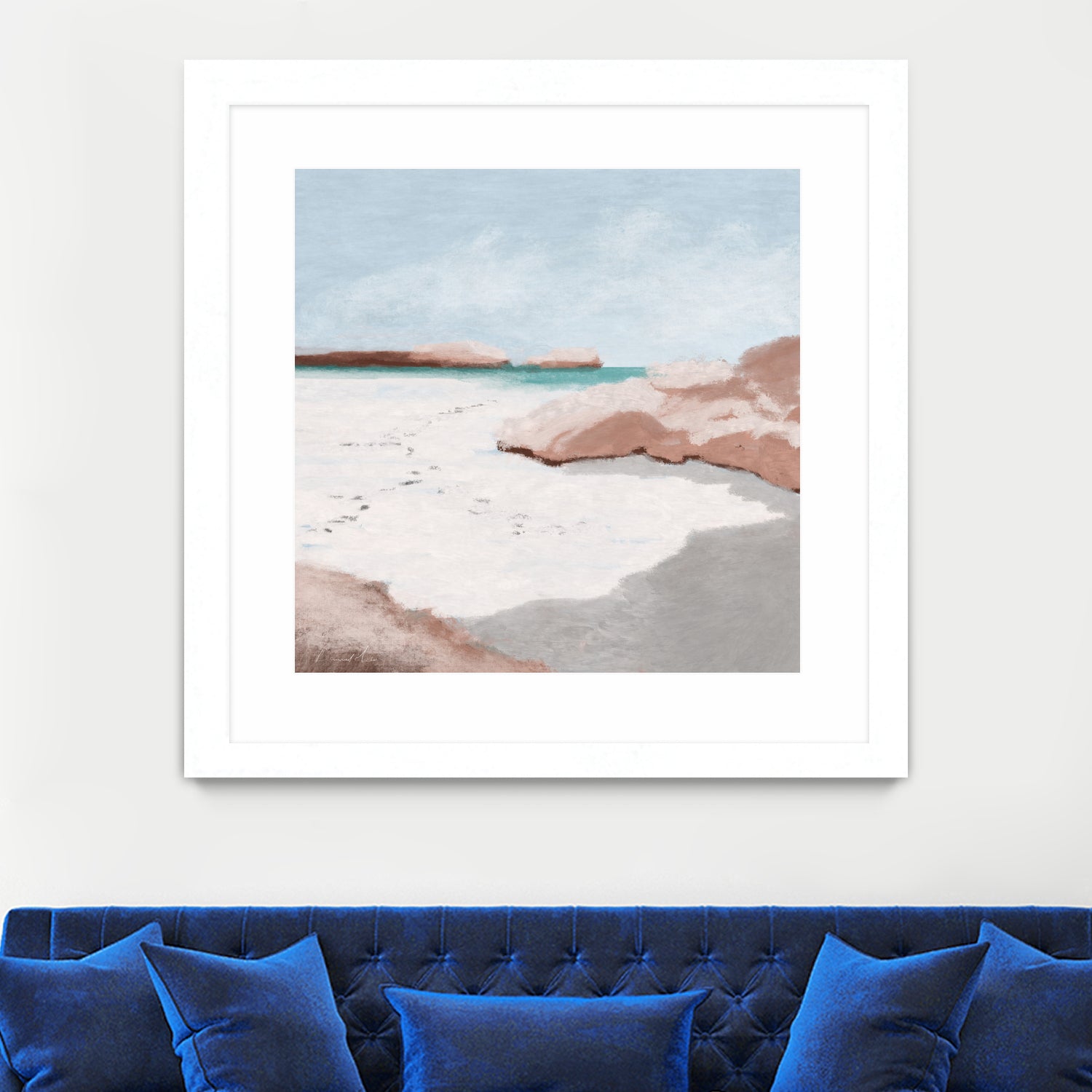 Litore by Dan Hobday on GIANT ART - landscape ananpainted