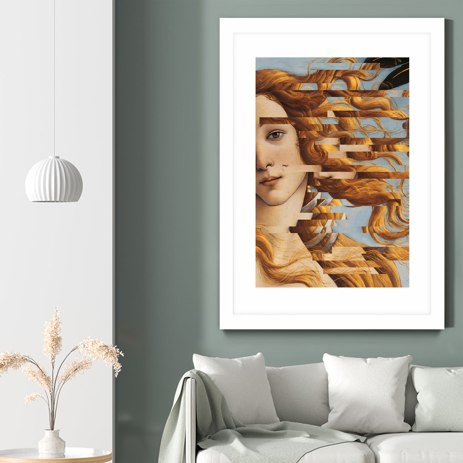 The Birth of Venus by Sandro Botticelli COLLAGE by The on GIANT ART - illustration painting