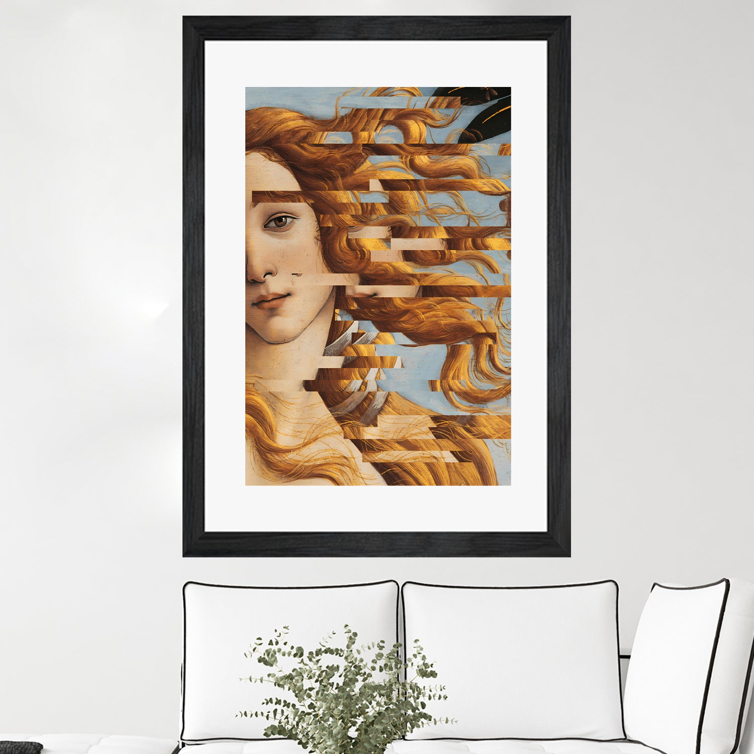 The Birth of Venus by Sandro Botticelli COLLAGE by The on GIANT ART - illustration painting