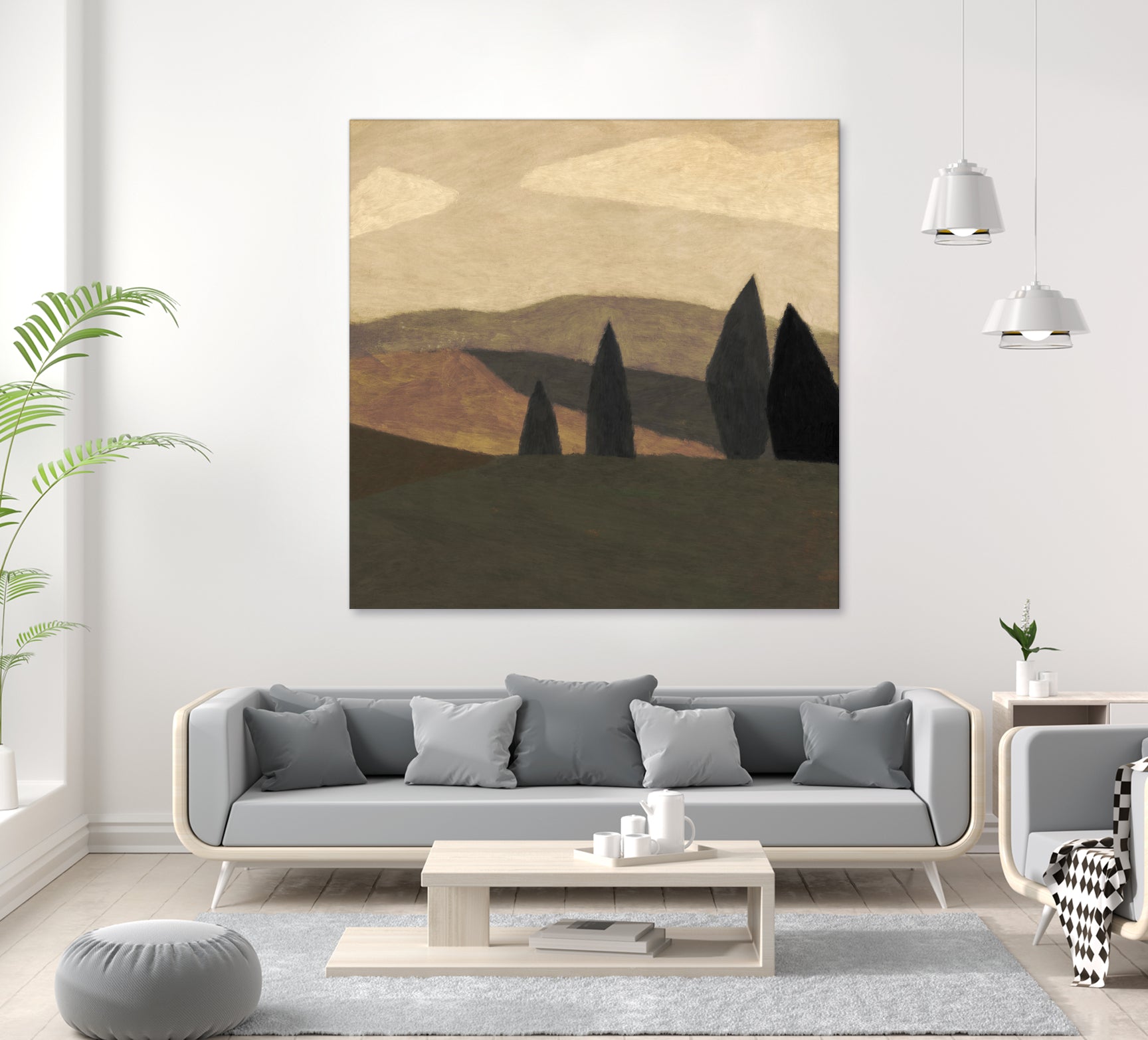 Paysage 2 by Dan on GIANT ART - illustration painting