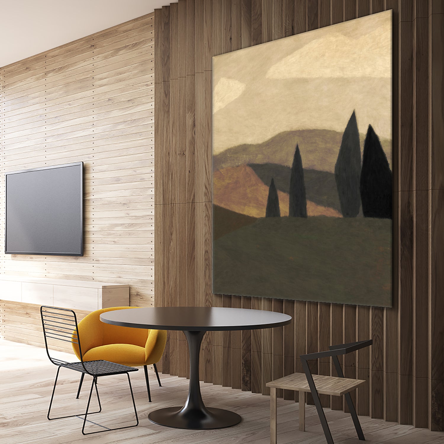 Paysage 2 by Dan on GIANT ART - illustration painting