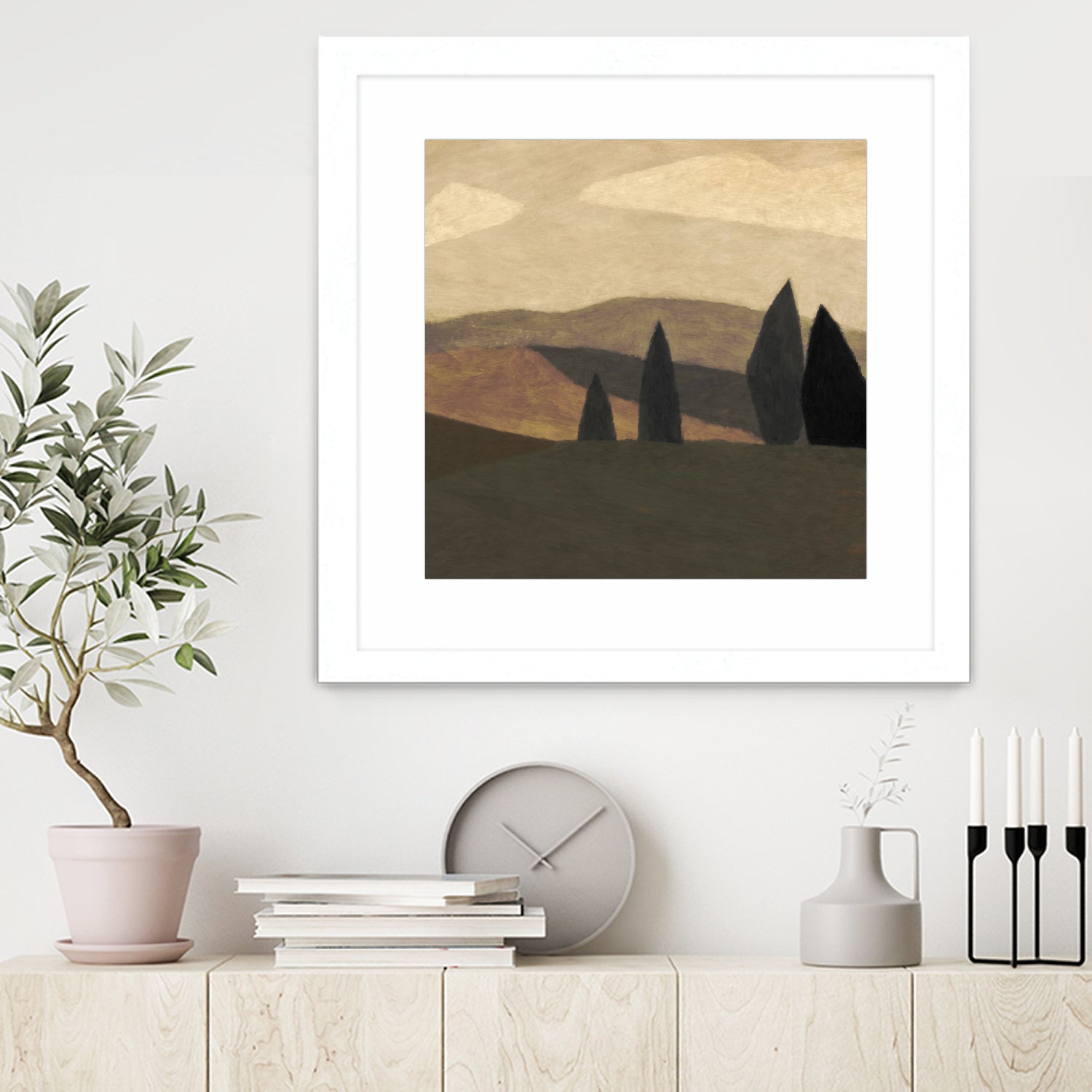 Paysage 2 by Dan on GIANT ART - illustration painting
