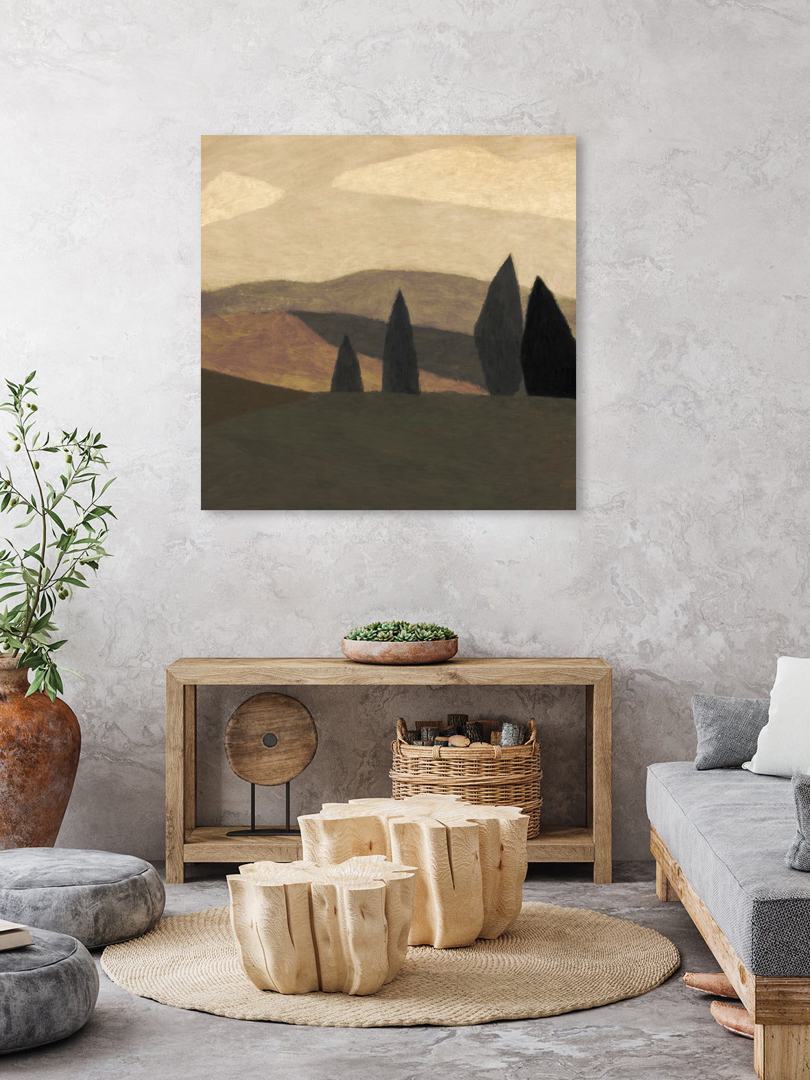 Paysage 2 by Dan on GIANT ART - illustration painting