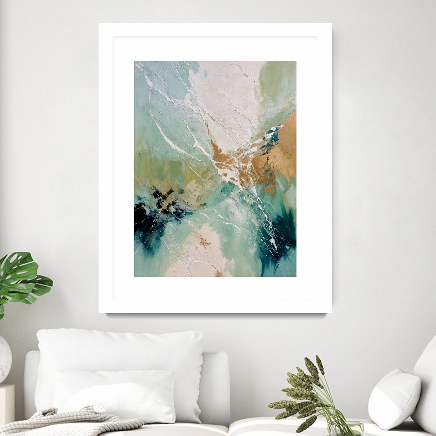 Ethereal Currents by Alpenglow Workshop on GIANT ART - abstract abstract art