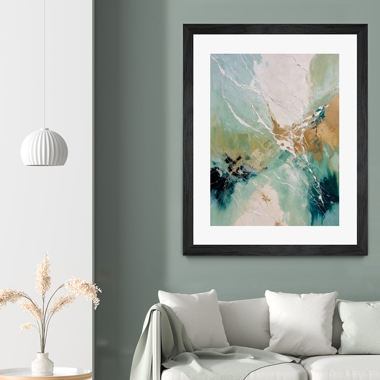 Ethereal Currents by Alpenglow Workshop on GIANT ART - abstract abstract art