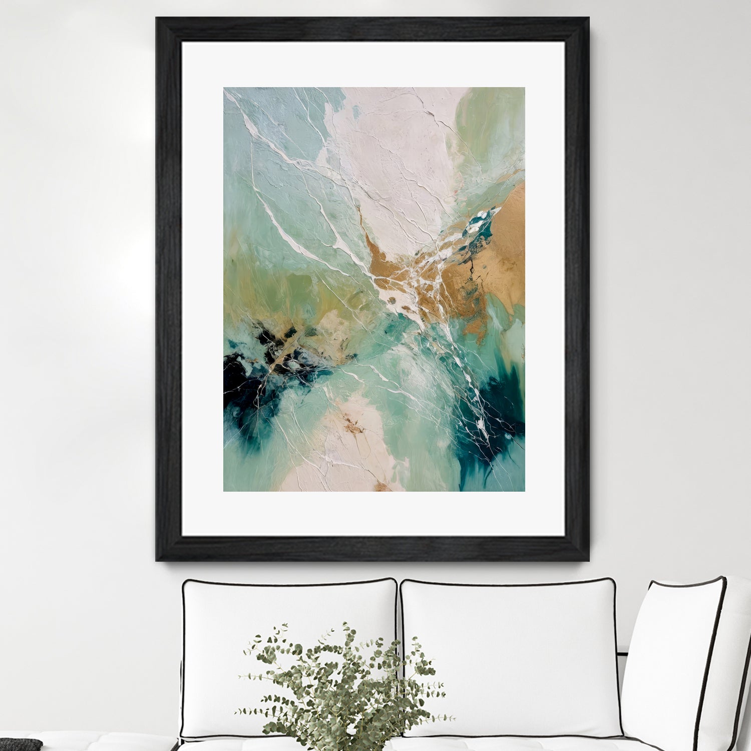 Ethereal Currents by Alpenglow Workshop on GIANT ART - abstract abstract art